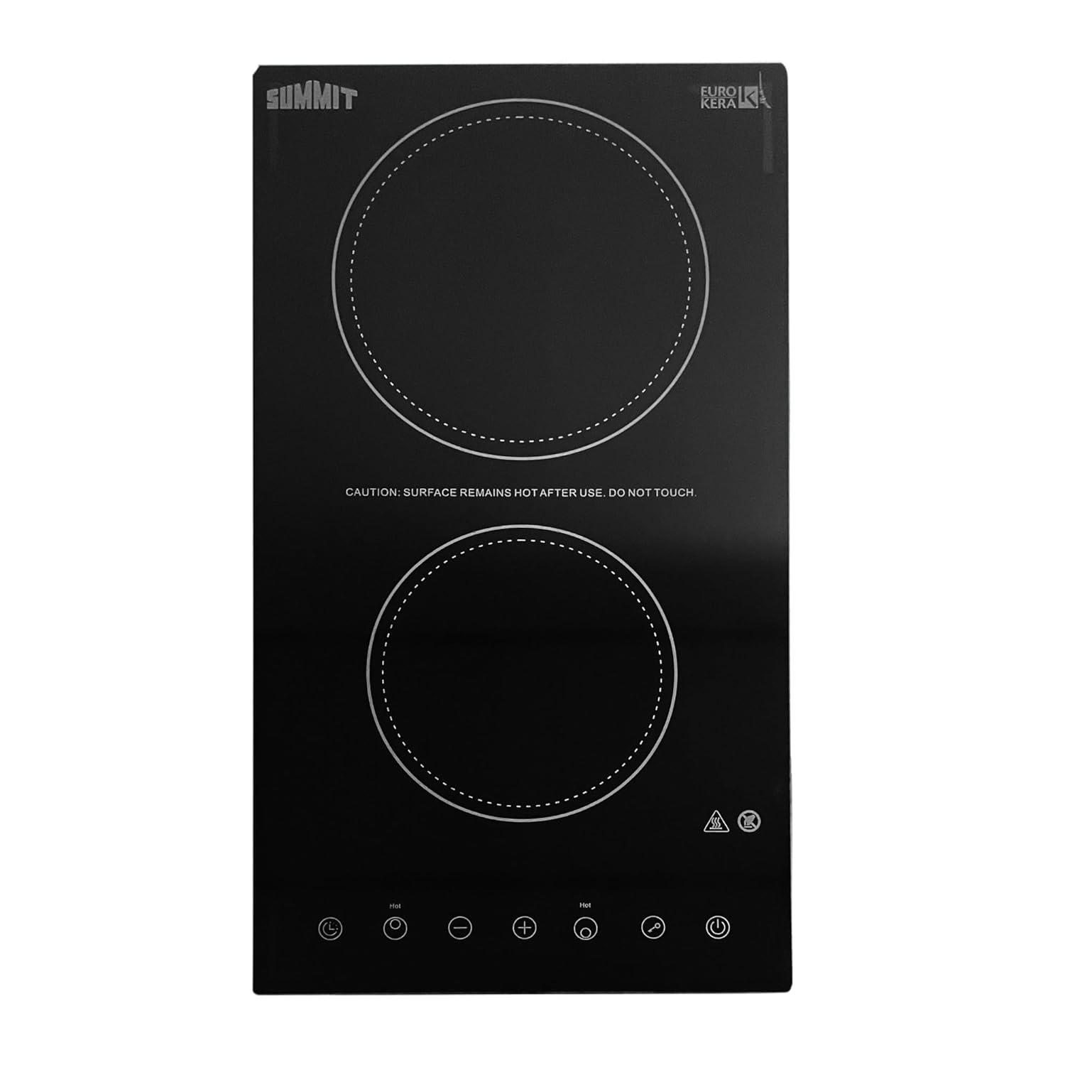 Summit Appliance Summit Appliance Electric Cooktop CR2B23T3B
