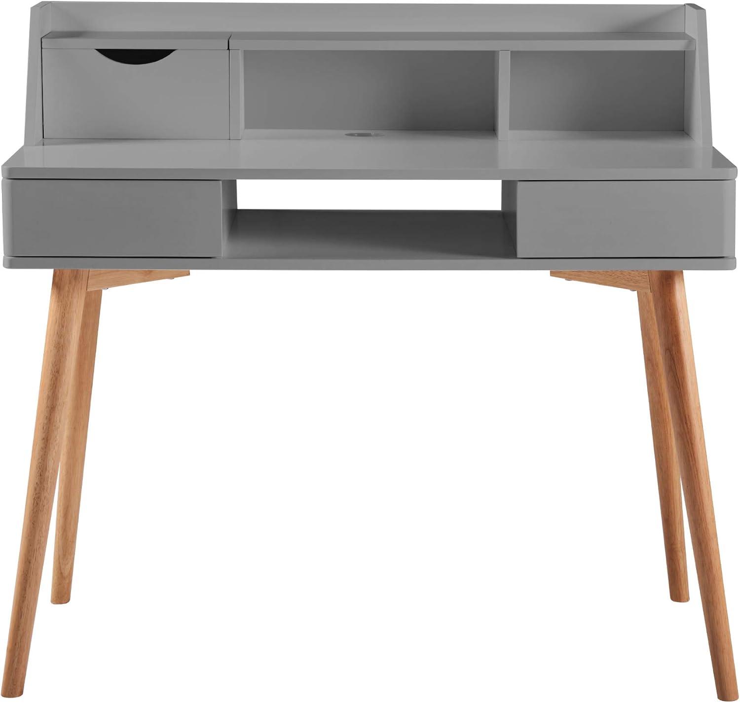 Creativo Wooden Writing Desk with Storage - Teamson Home