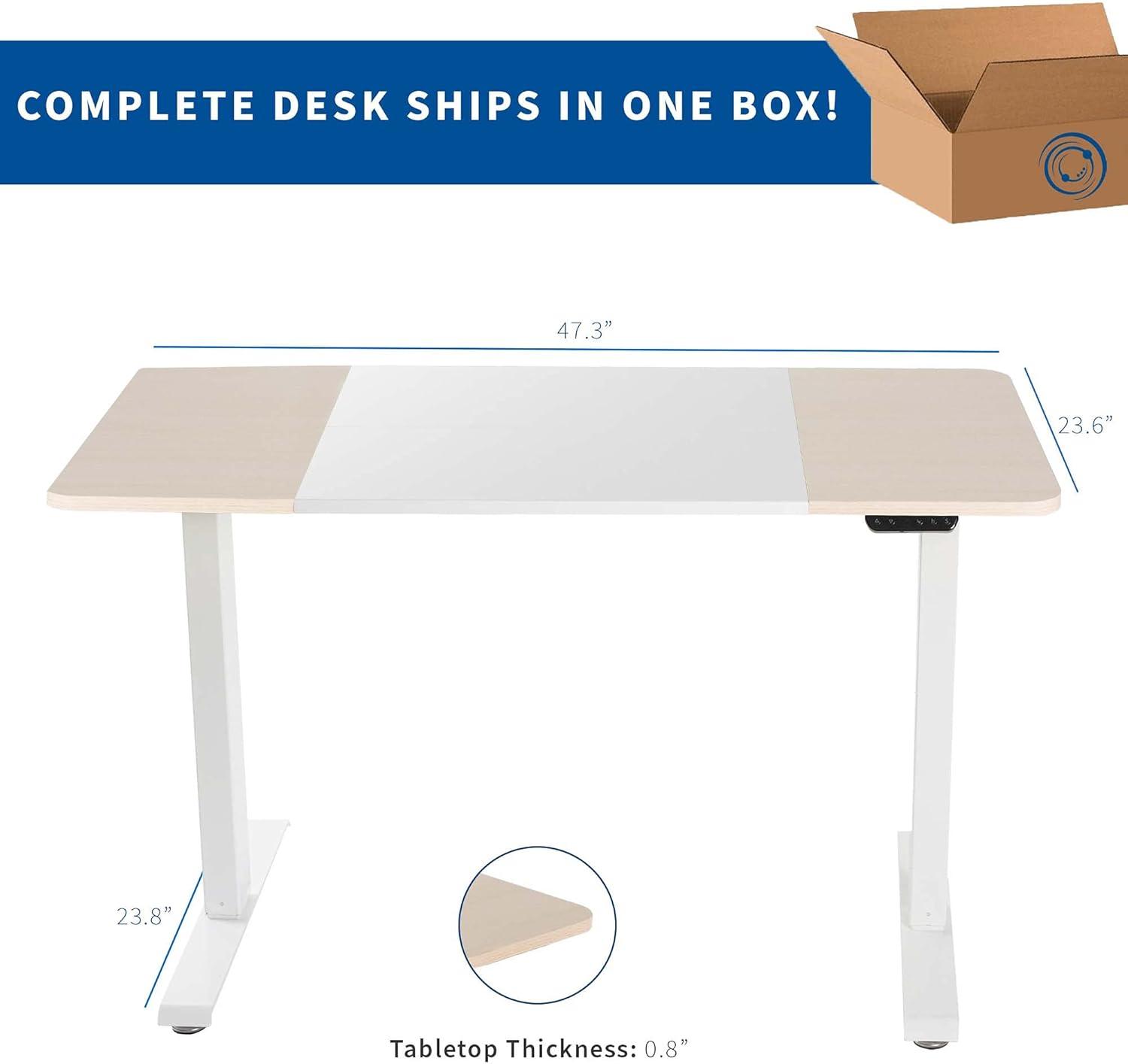 VIVO 47" x 24" Electric Sit Stand Desk (DESK-E144BN series)