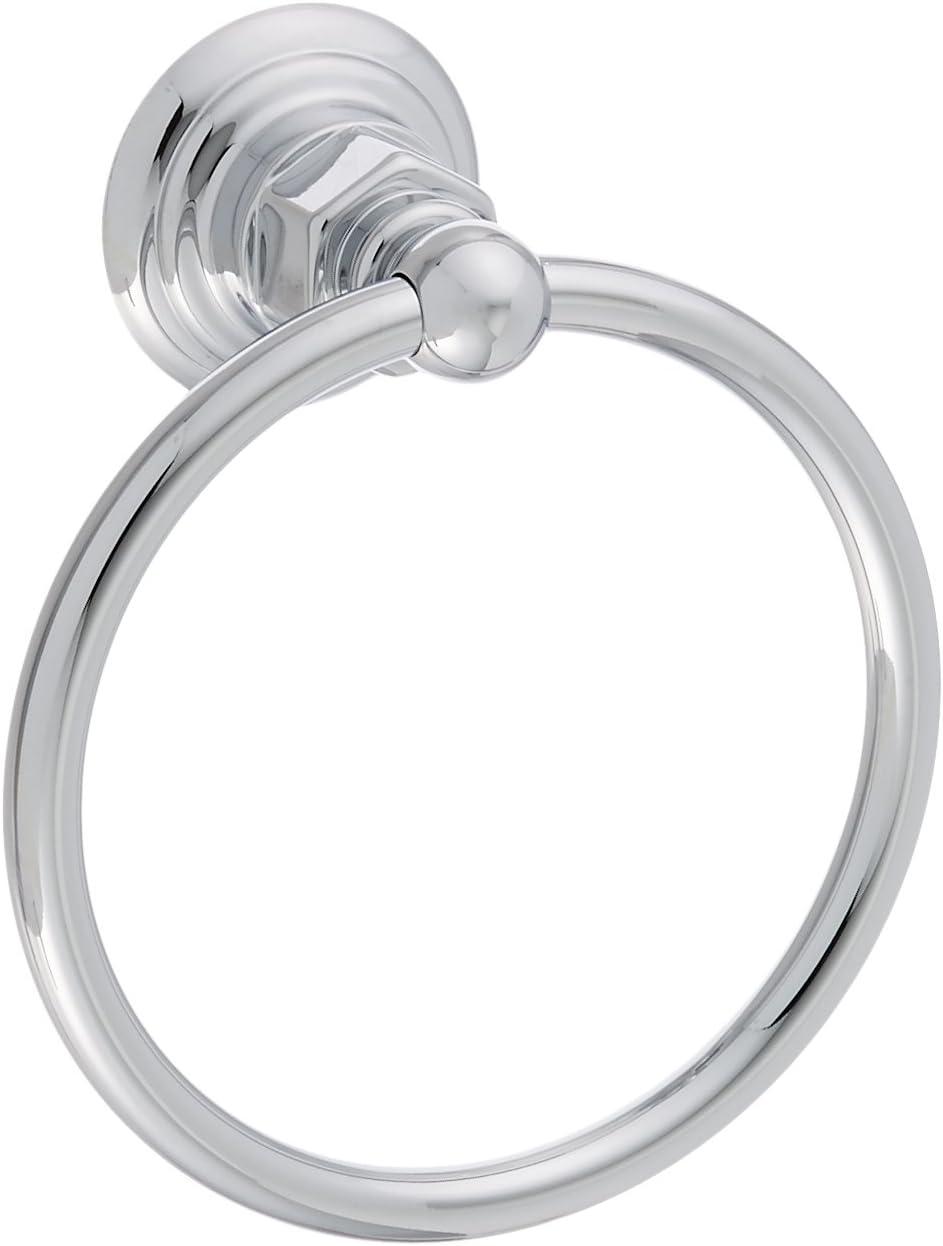 Polished Nickel Wall Mounted Towel Ring