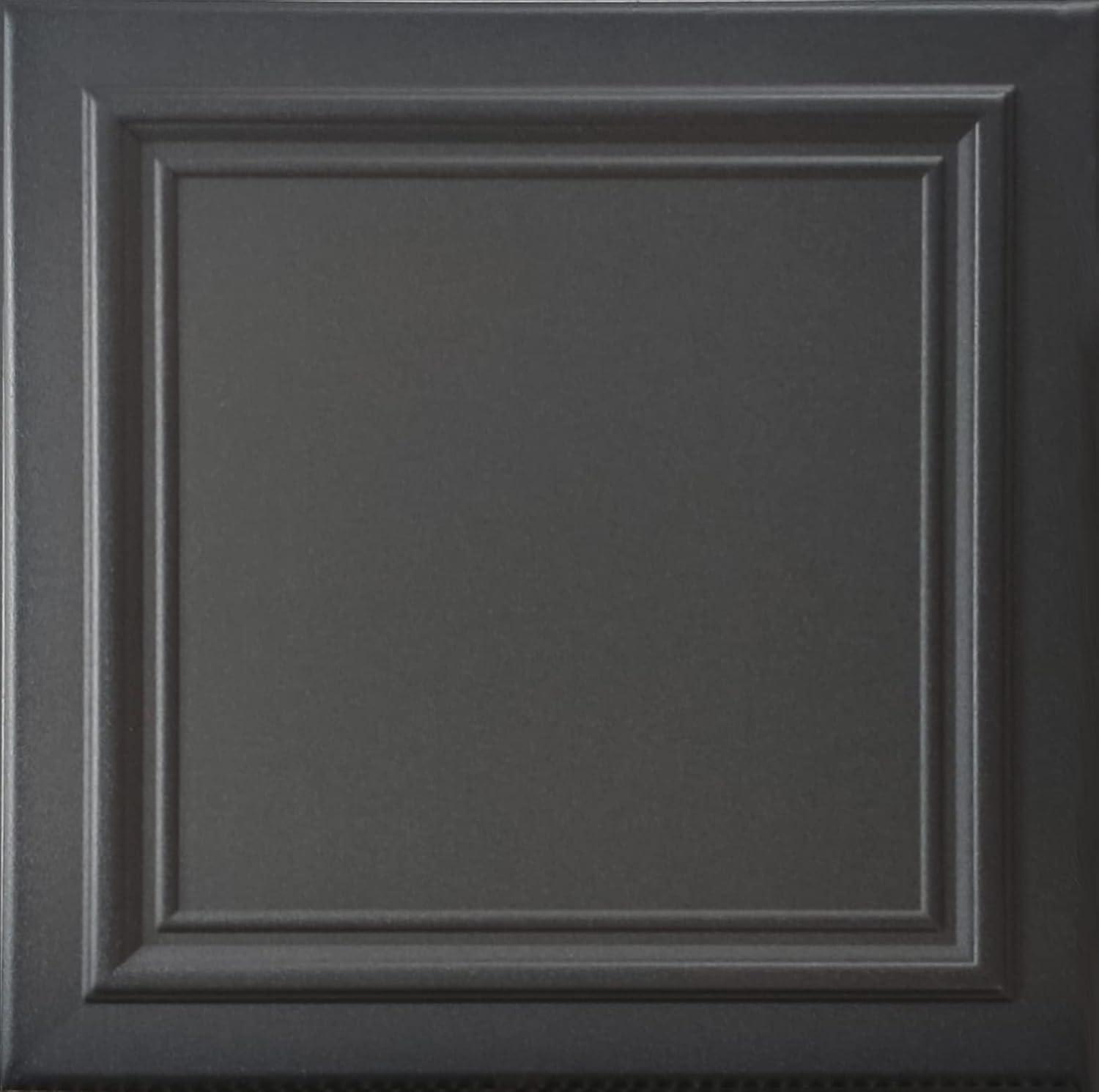 A La Maison Ceilings Line Art 1.6 ft. x 1.6 ft. Polystyrene Glue-up Ceiling Tile (Set of 96)