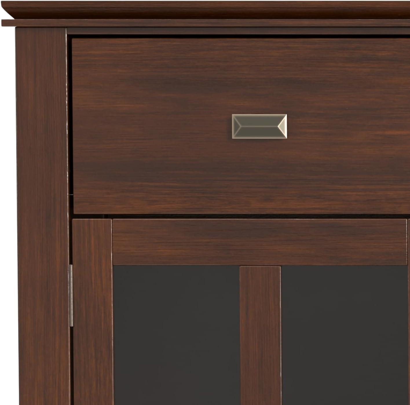 Simpli Home Artisan Sideboard Buffet-Color:Russet Brown