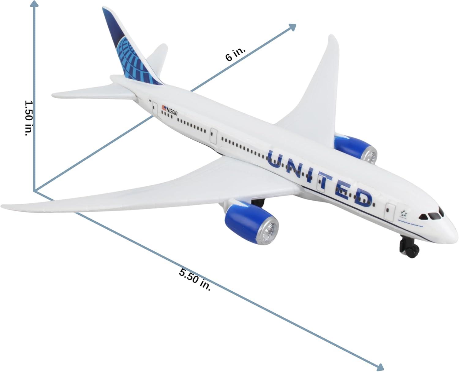 UNITED AIRLINES SINGLE PLANE