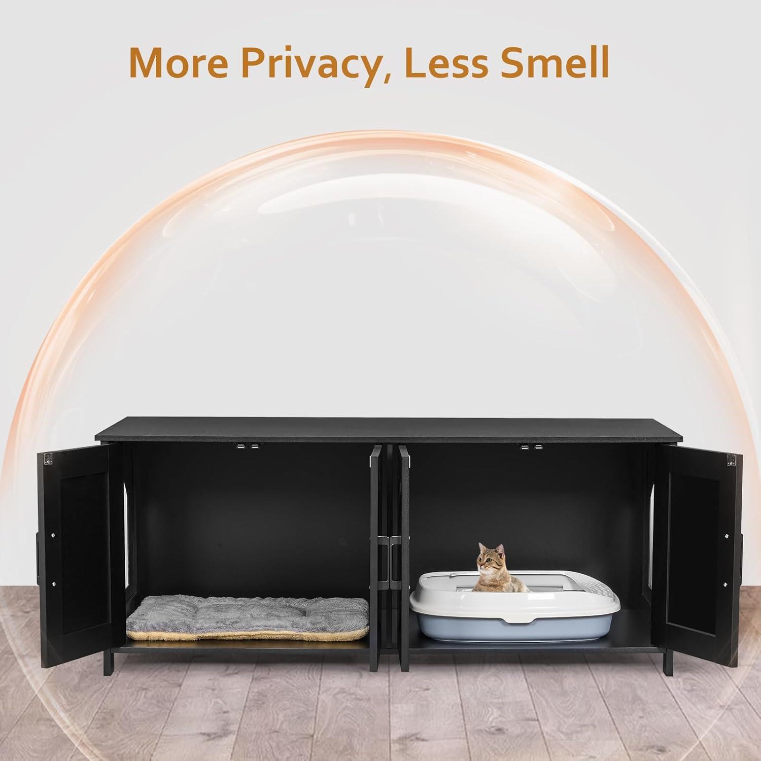 Tucker Murphy Pet™ Cat Litter Box Enclosure