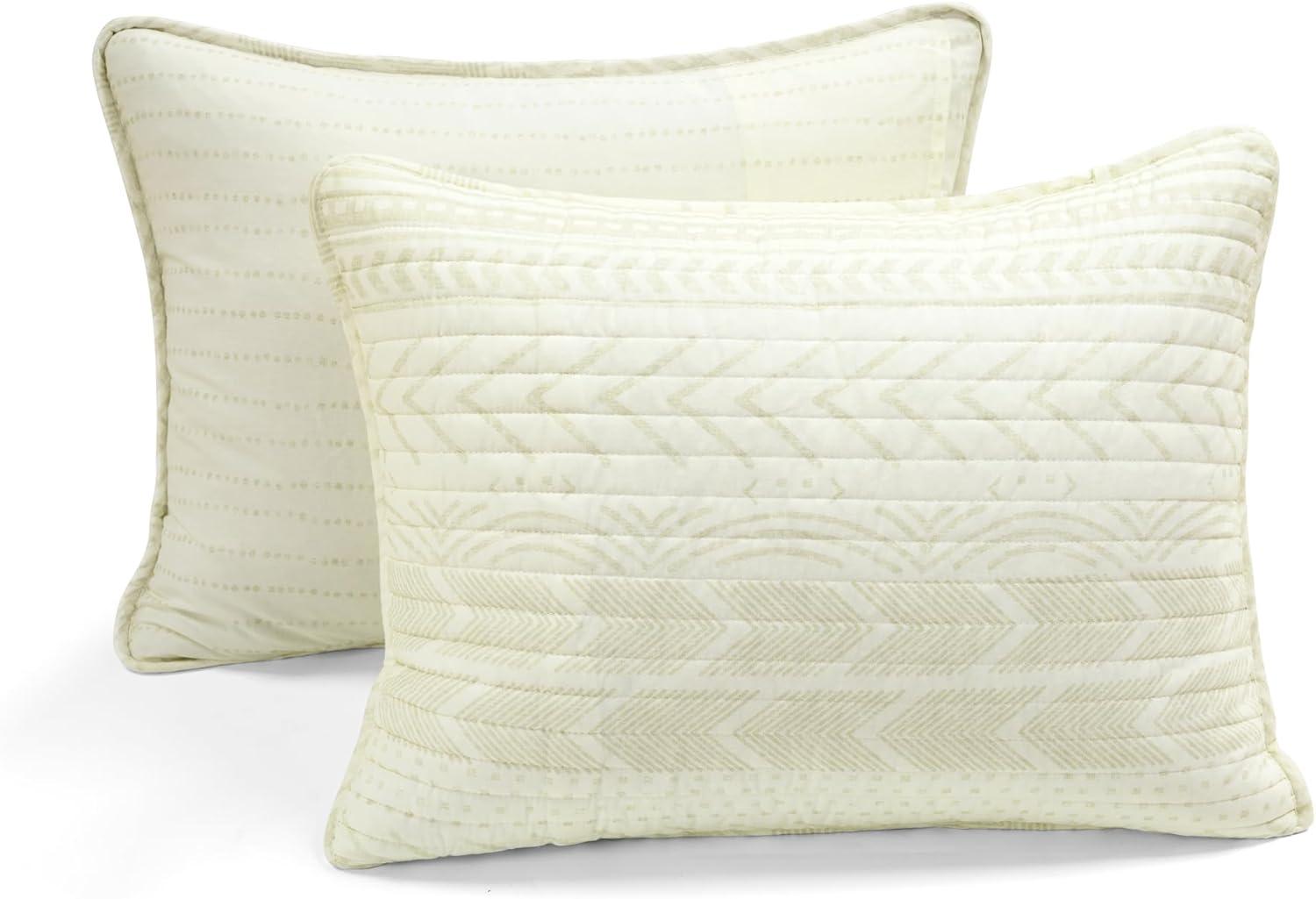 Hygge Geo Quilt Set by Lush Decor