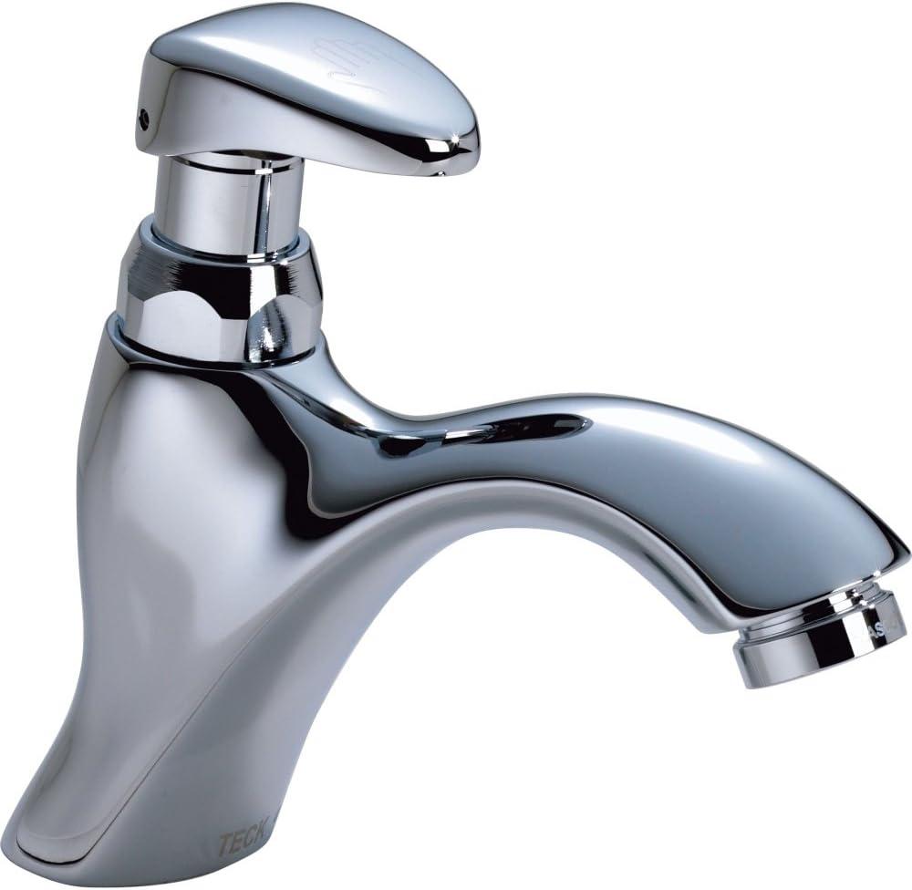 Transitional Chrome 6.1" Single-Handle Mid-Arc Bathroom Faucet