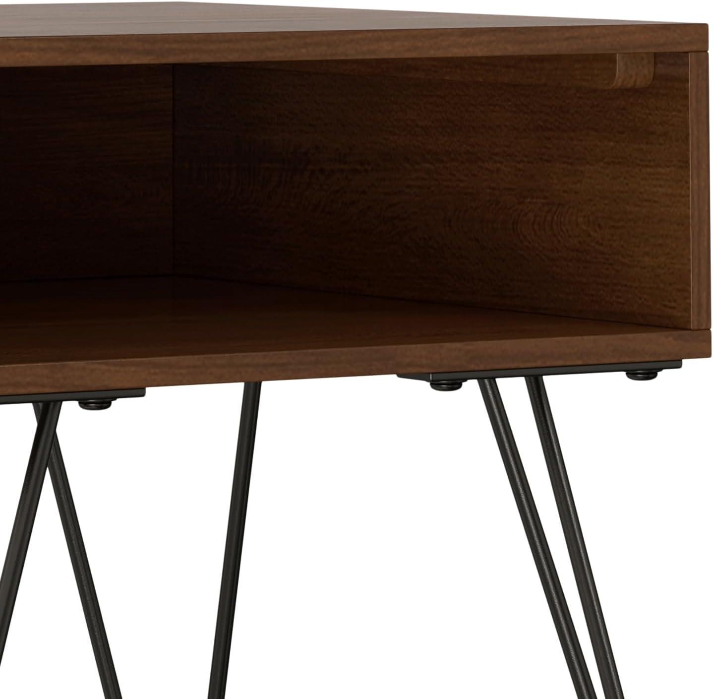 Hunter Solid Wood Top End Table