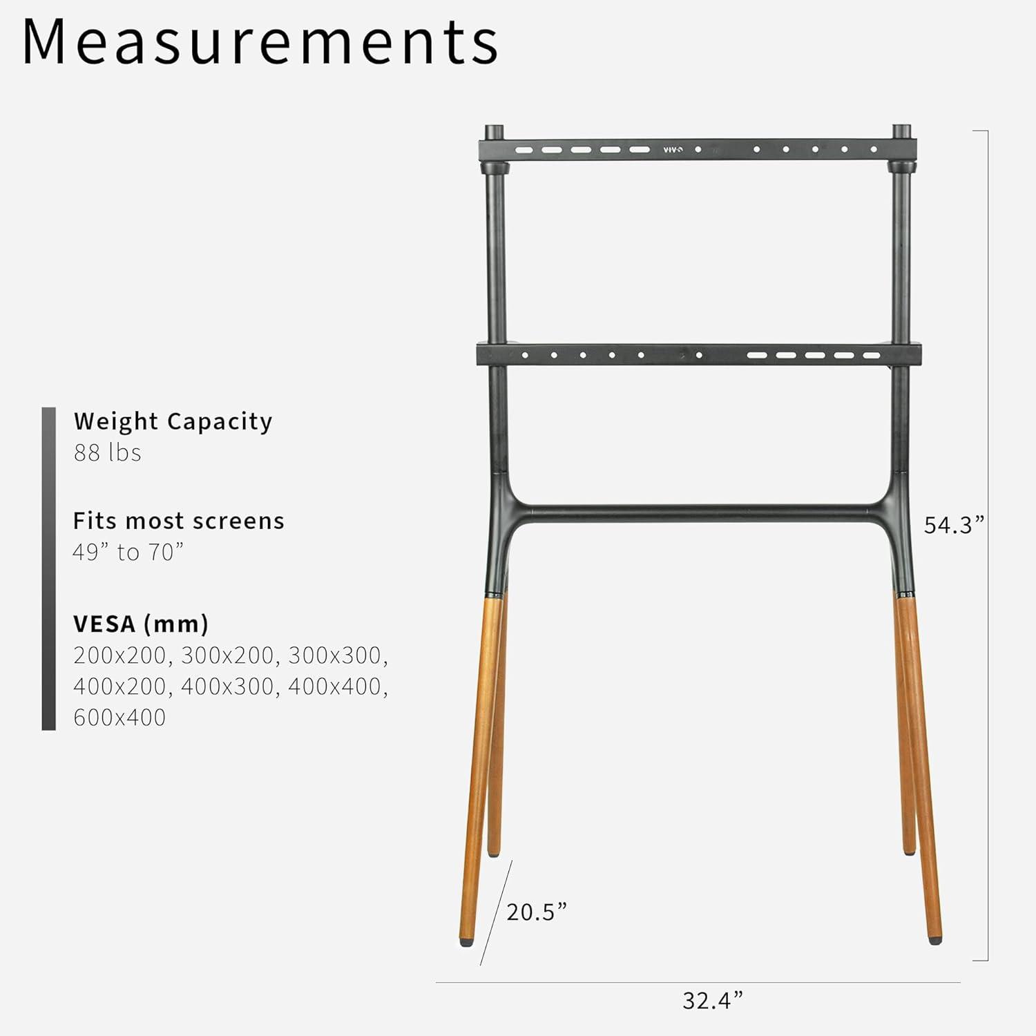 Vivo VIVO Easel Stand for 49” to 70” TVs (TV70AB Series)