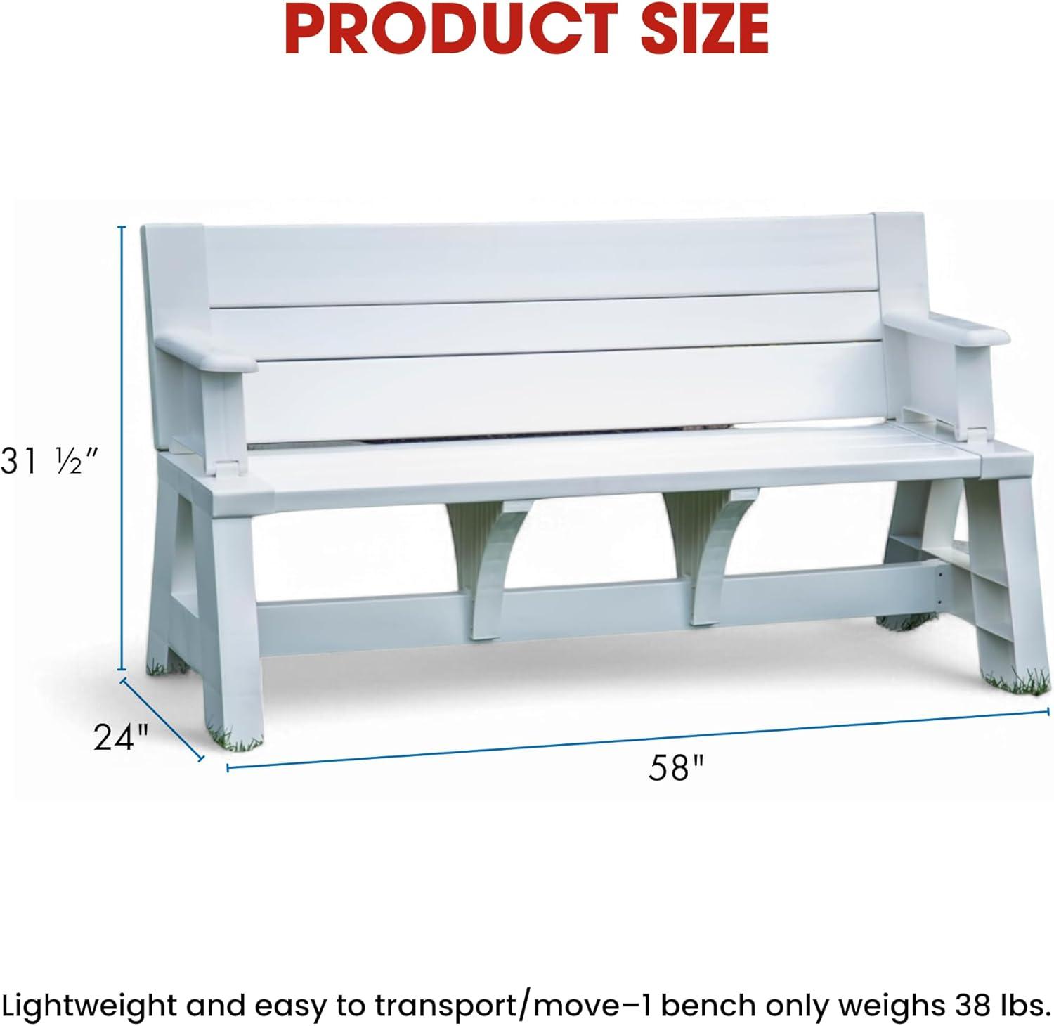 Convert A Bench  Gen I White