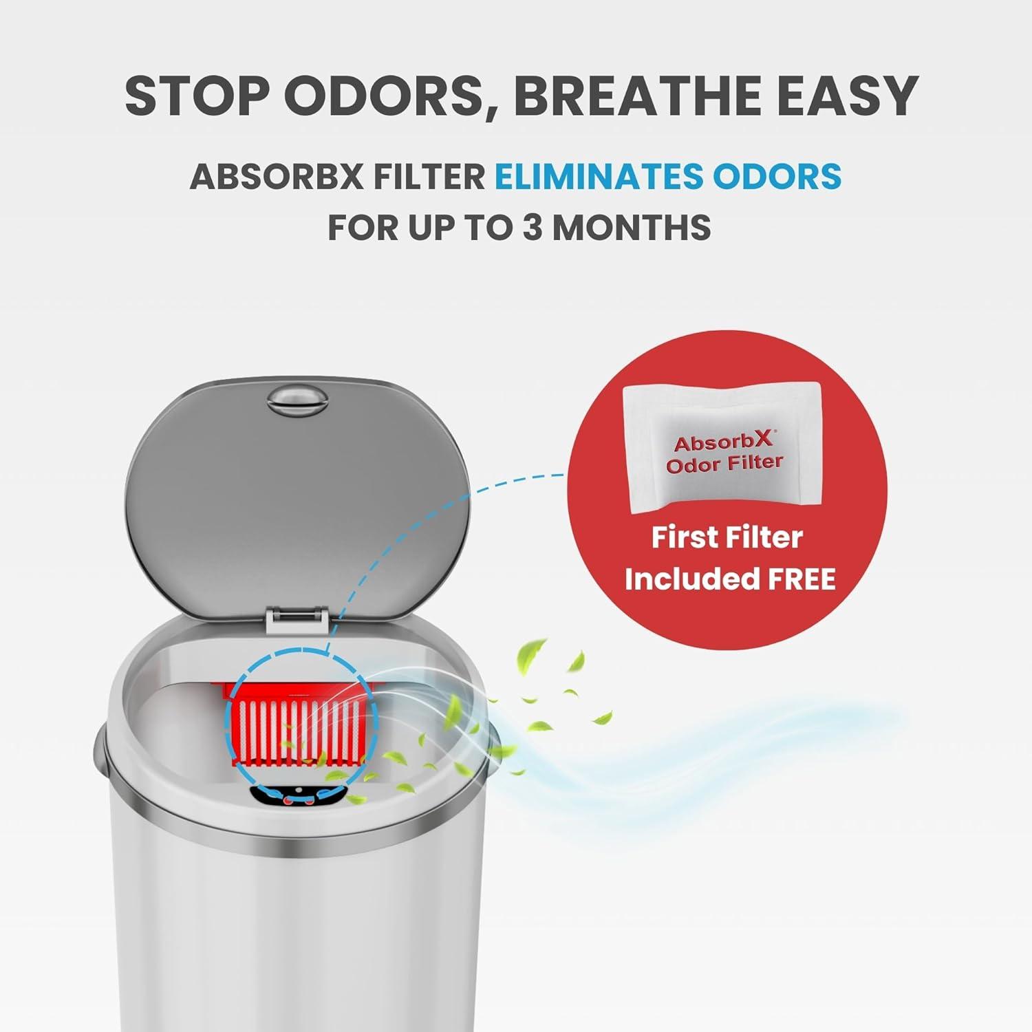 iTouchless Motion Sensor Trash Can