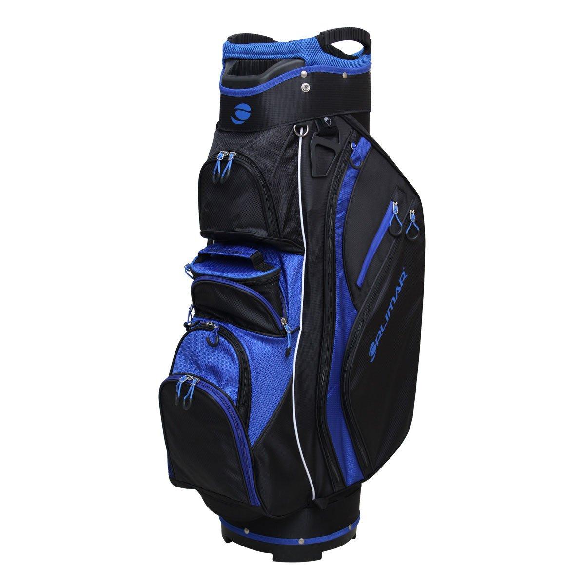 Orlimar Golf CRX Cooler Cart Bag 15-Way Top - Black / Red / Charcoal