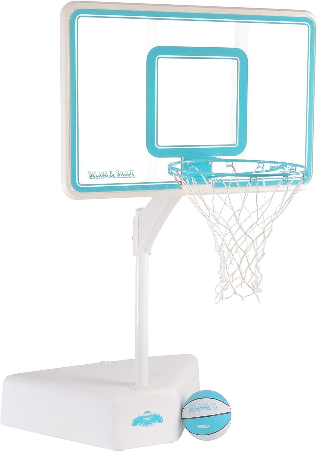 Dunn-Rite Splash & Shoot  Clear Polycarbonate backboard with  Adjustable Height