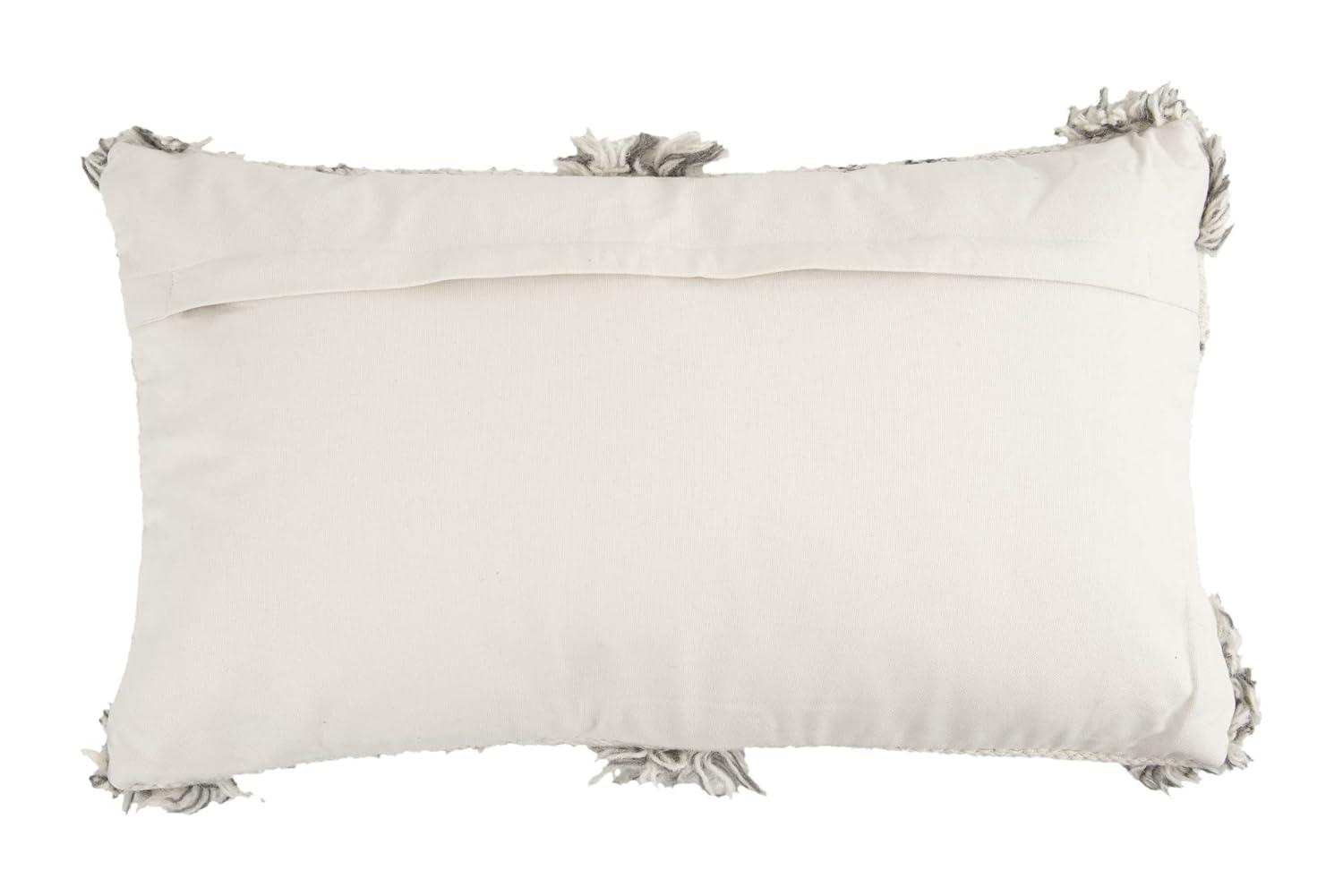 Creative Co-Op Fringed Throw Pillow