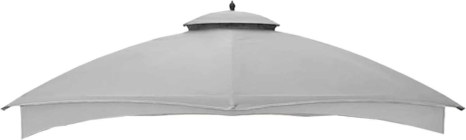 Garden Winds Replacement Canopy Top Cover for the Allen Roth 10 x 12 Gazebo - Slate Gray