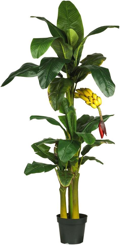 Nearly Natural 6ft. Triple Stalk Banana Artificial Tree