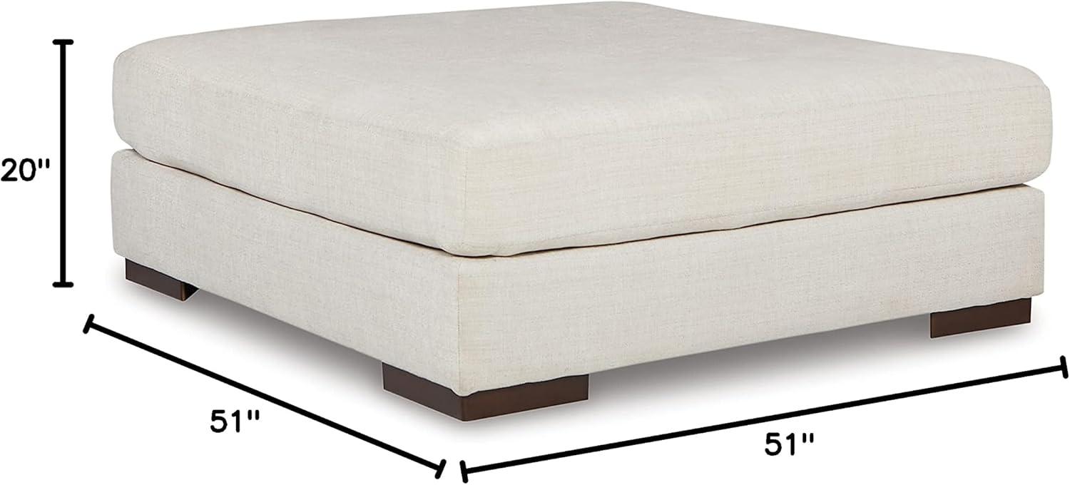 Lyndeboro 51" Wide Square Cocktail Ottoman