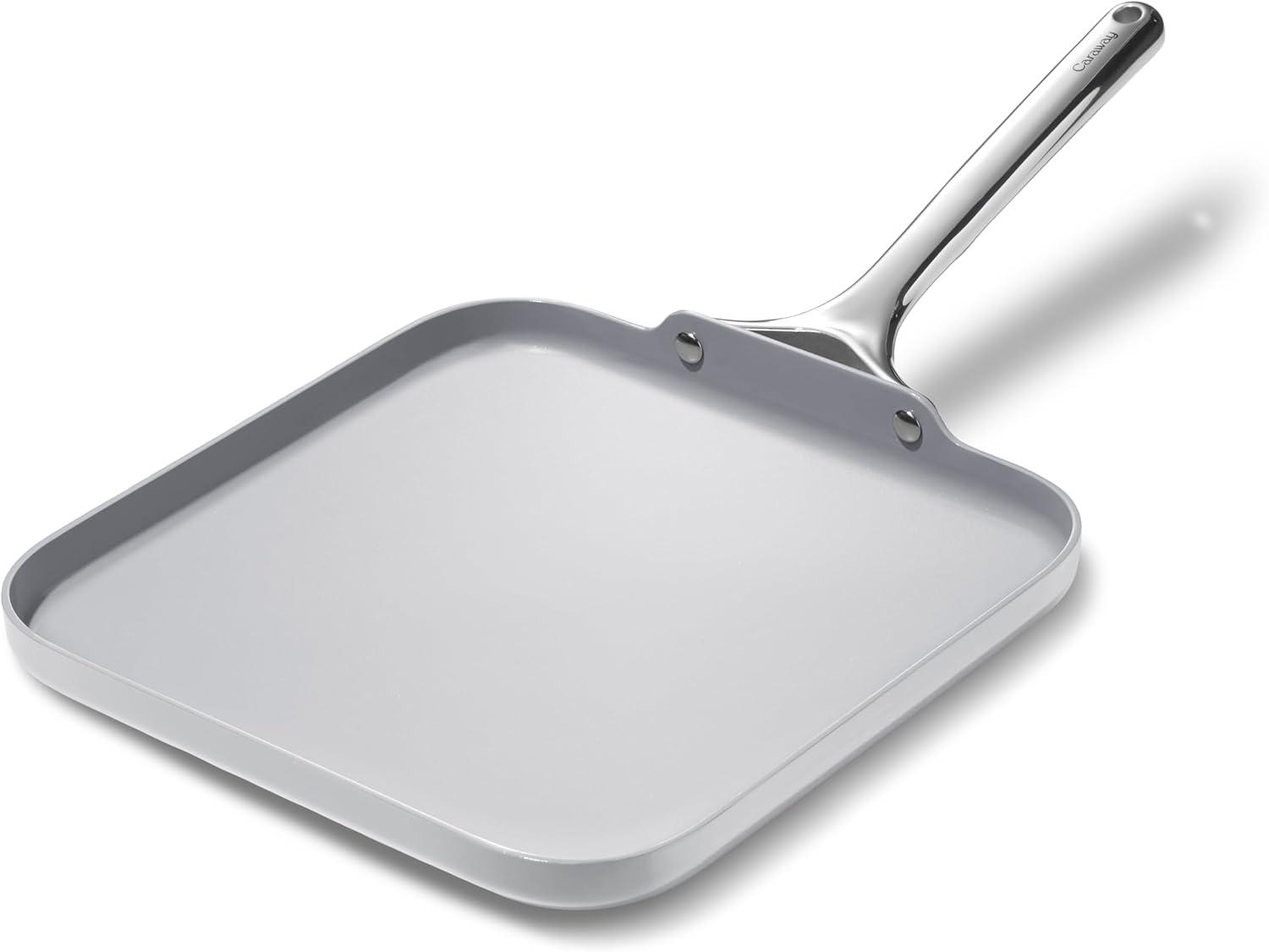 Caraway ® Grey Ceramic Non-Stick Square Griddle
