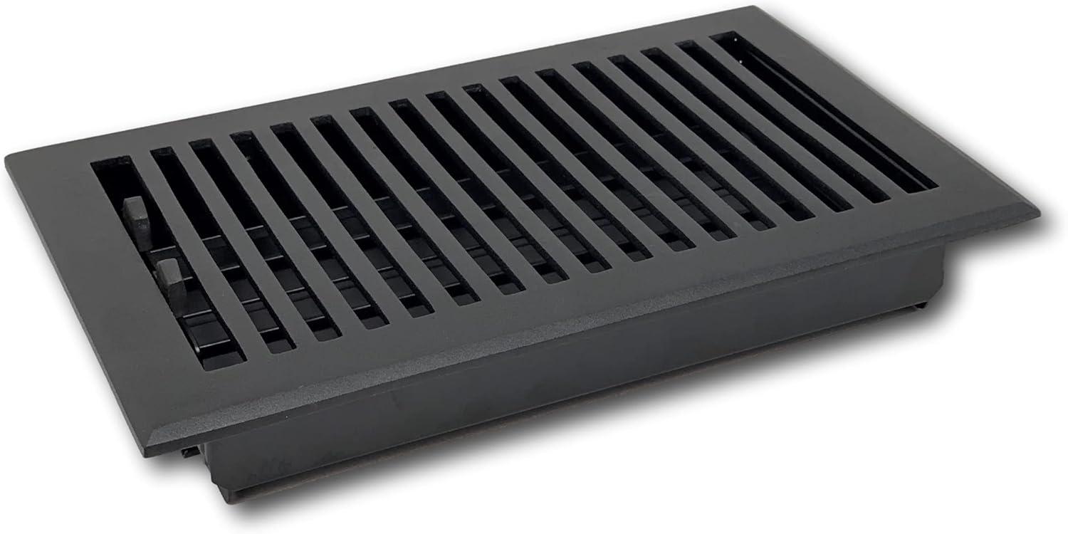 Cast Aluminum Contemporary Vent Covers - Black