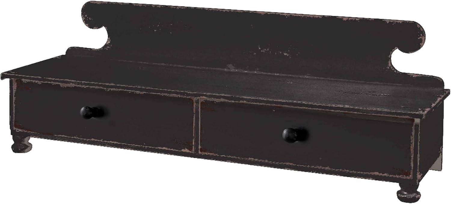 Park Designs Counter Shelf Aged Black