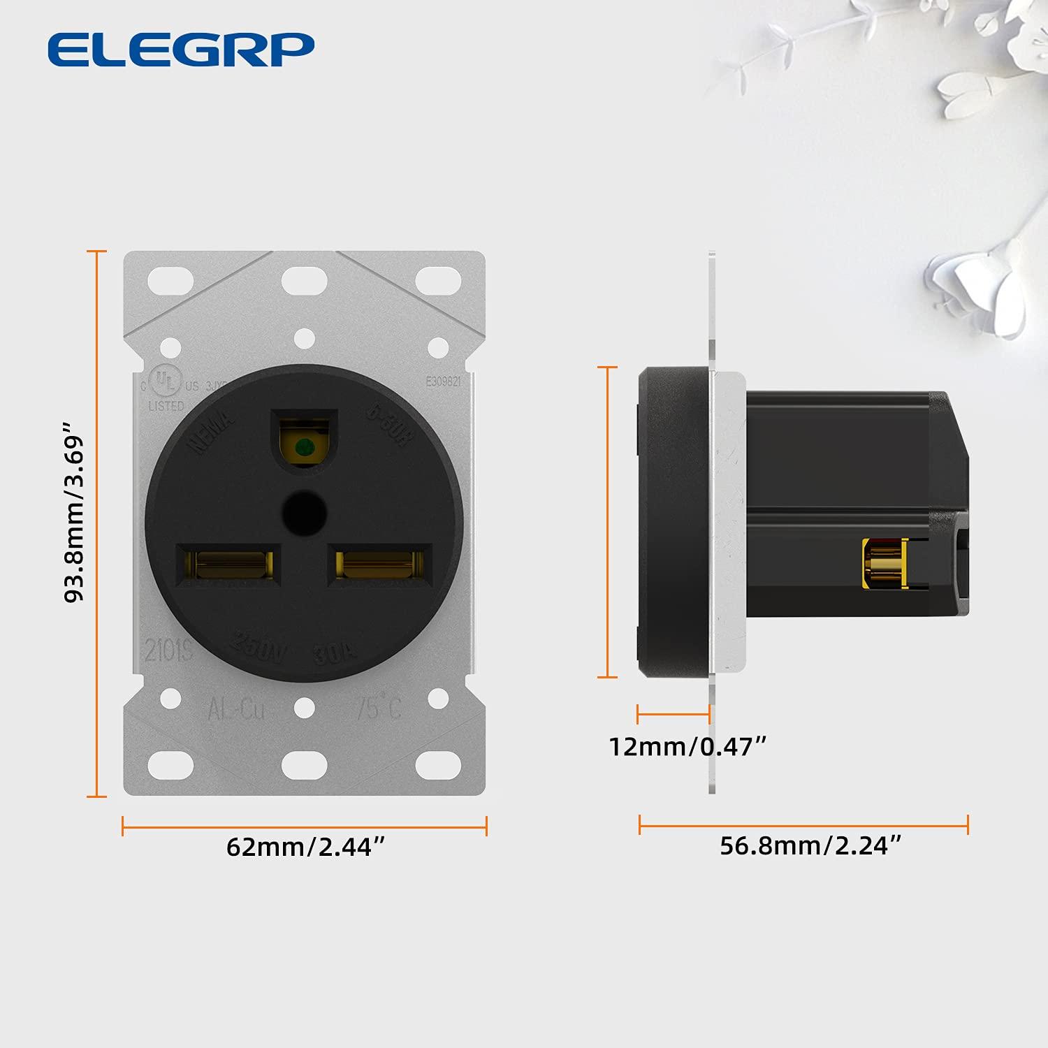 30 Tamper Resistant Single Outlet