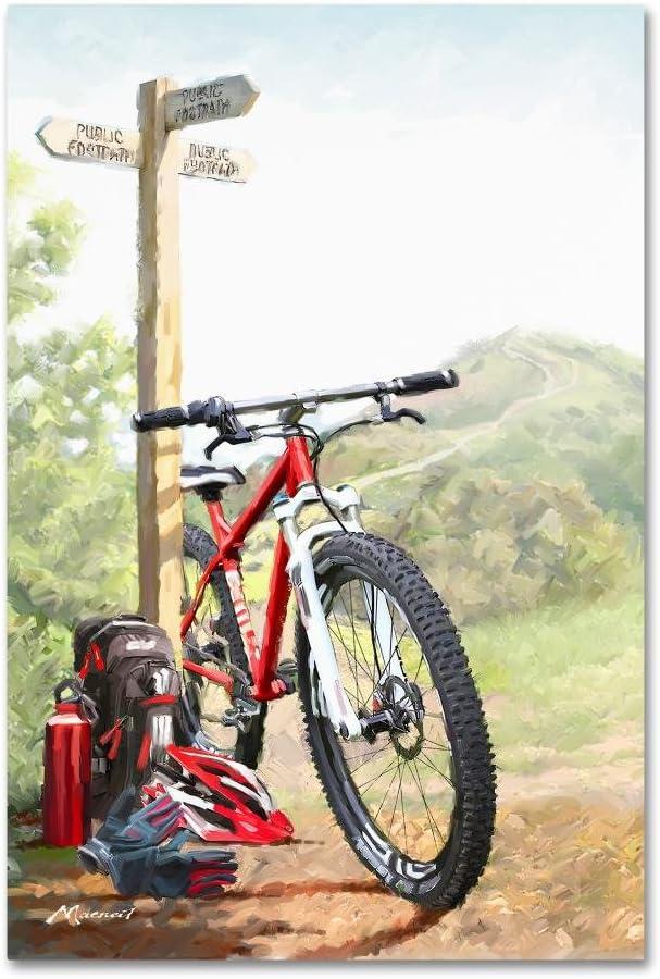 Trademark Fine Art The Macneil Studio " Mountain Bike " by The Macneil Studio