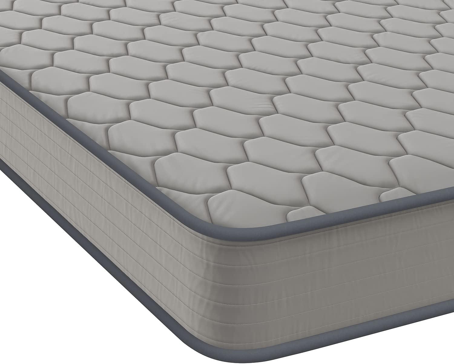 ComfySleep Full 6" Gray Innerspring Foam Hybrid Mattress