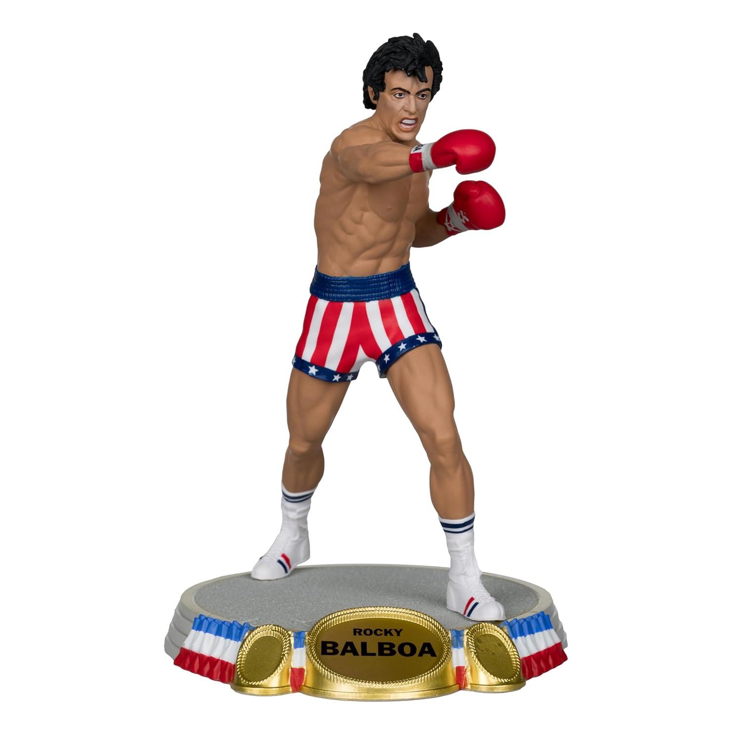 McFarlane Toys Rocky IV Movie Boxer Rocky Balboa on Stable Base 6-Inch Detailed Action Figure