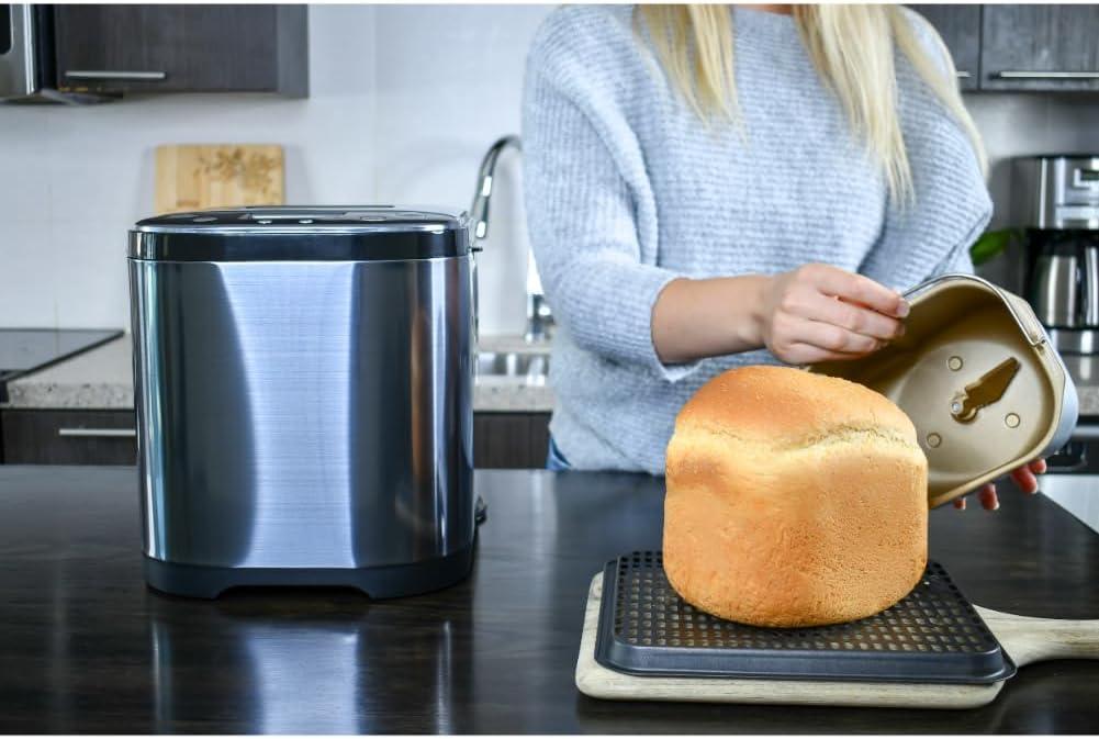 Culinary Chef Culinary Chef, Bread Maker, 15 Program, Stainless Steel
