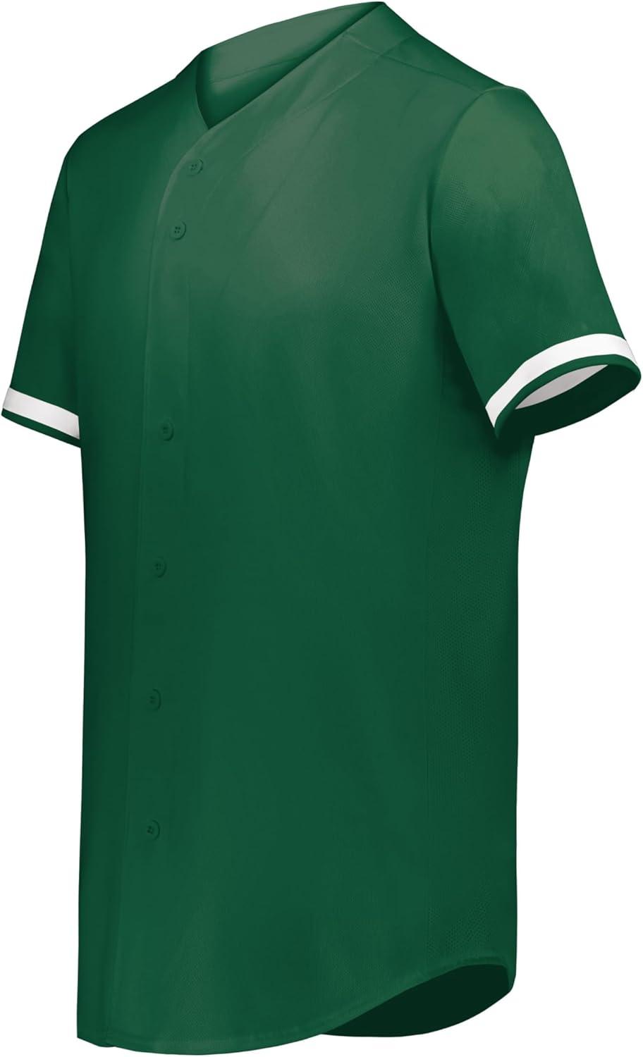 Augusta Sportswear Men's Cutter+ Full Button Baseball Jersey