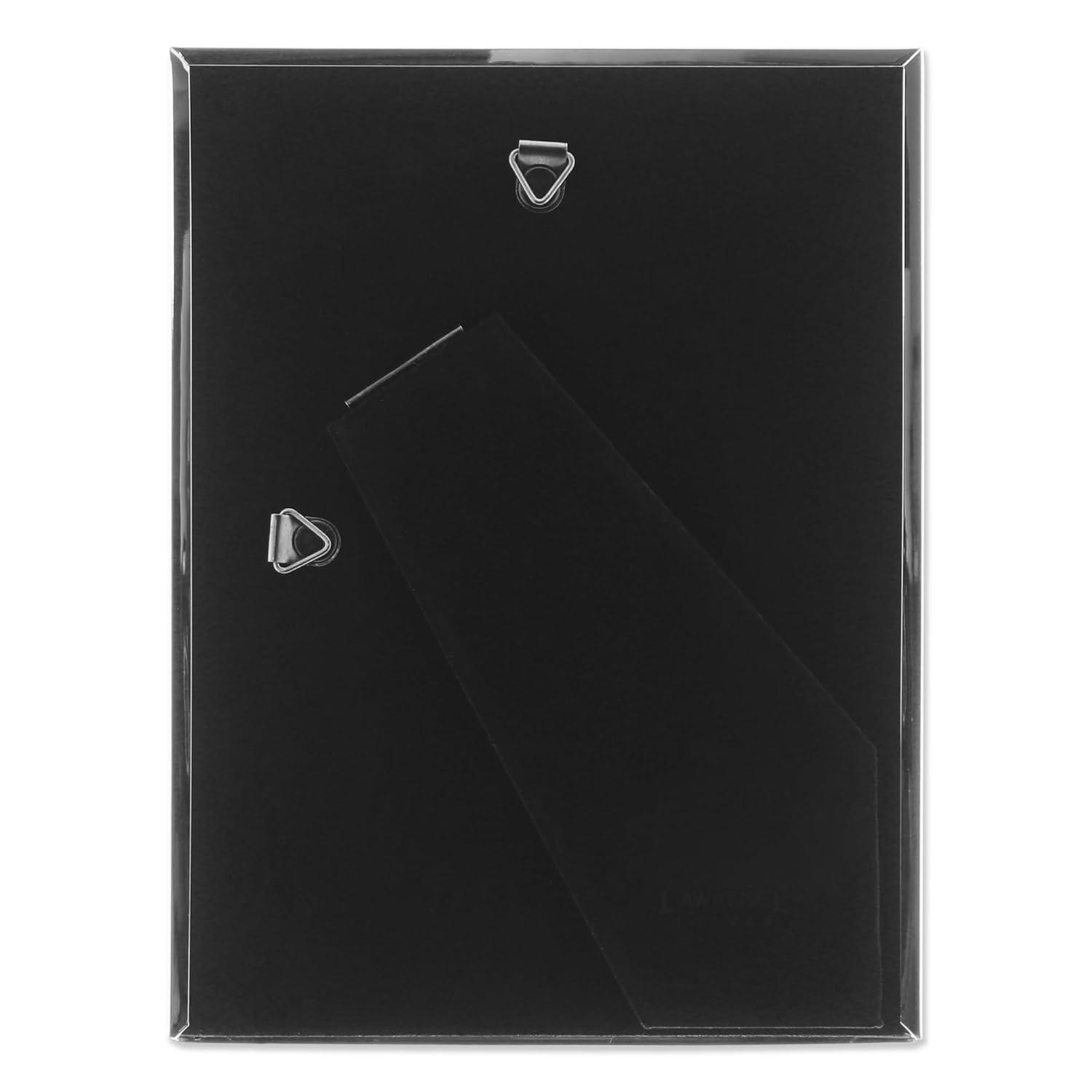 Lawrence Frames 4x6 Silver Plated Metal Picture Frame - Brushed Gold Inner Panel 840246