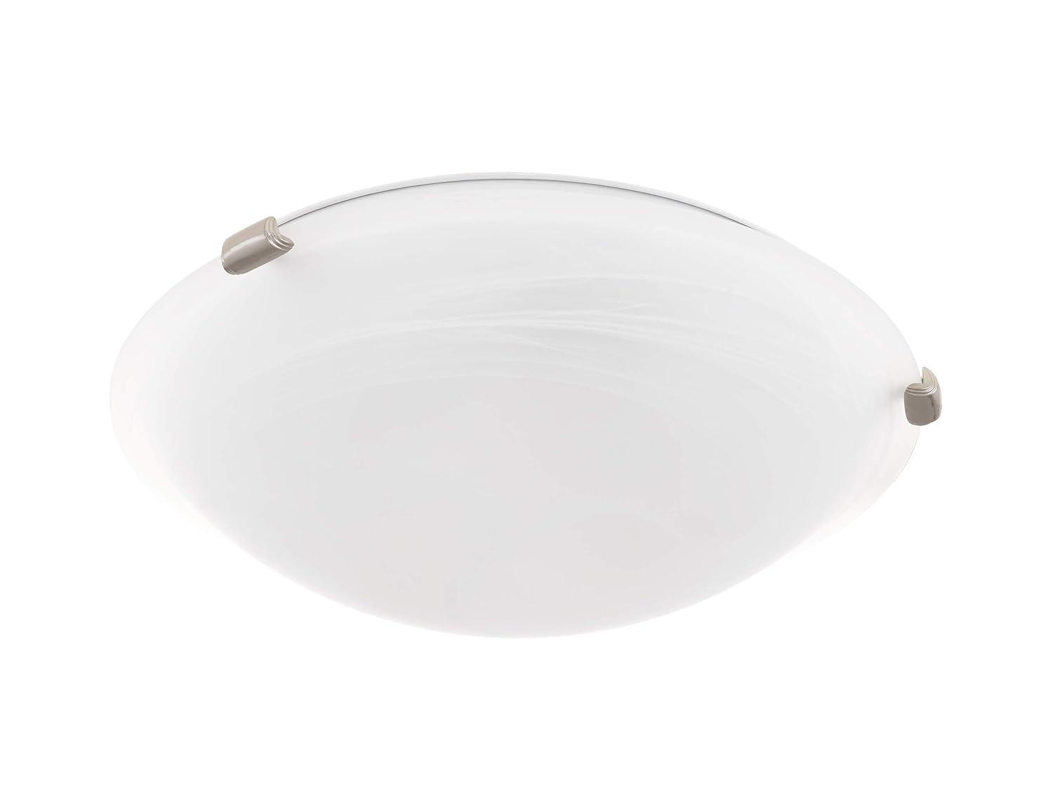 Livex Lighting Oasis 3 - Light Flush Mount in  Brushed Nickel