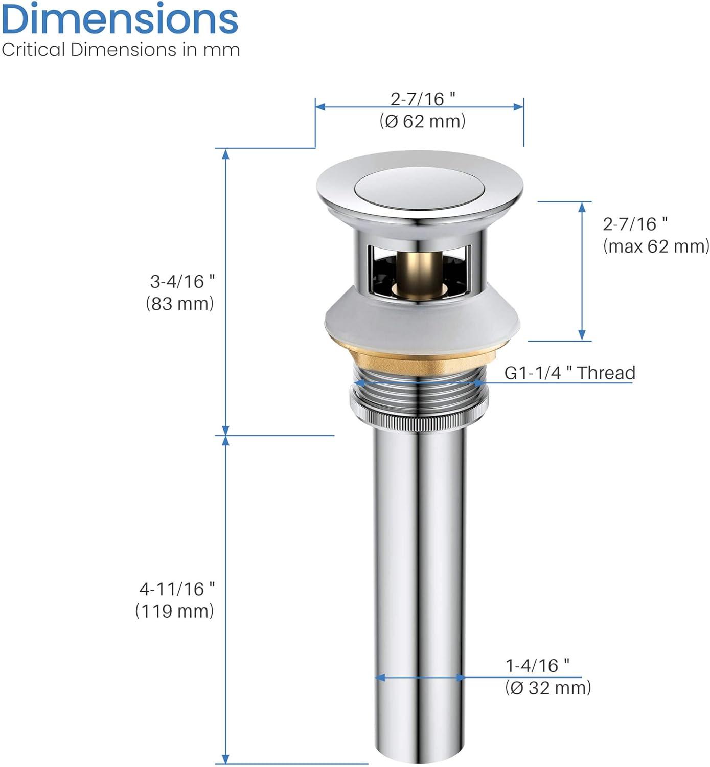 Cube Single-Hole Single-handle Bathroom Faucet