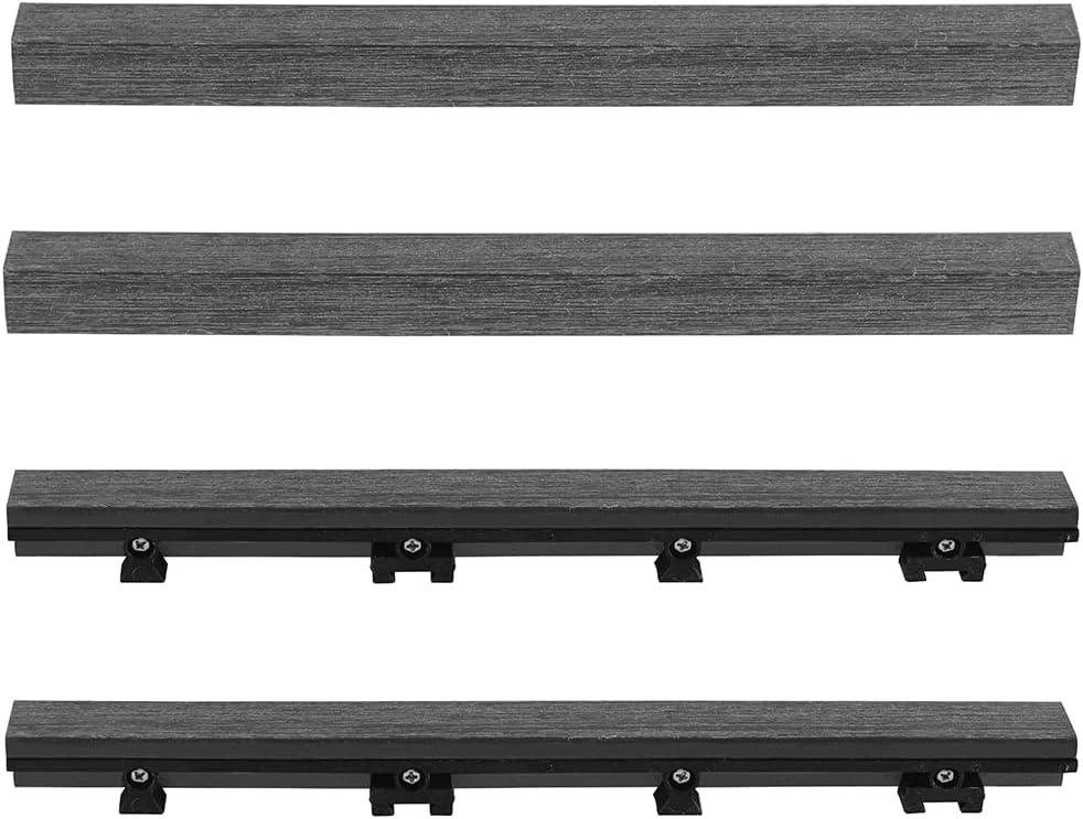 12" x 1" Composite Interlocking Deck Side Trim