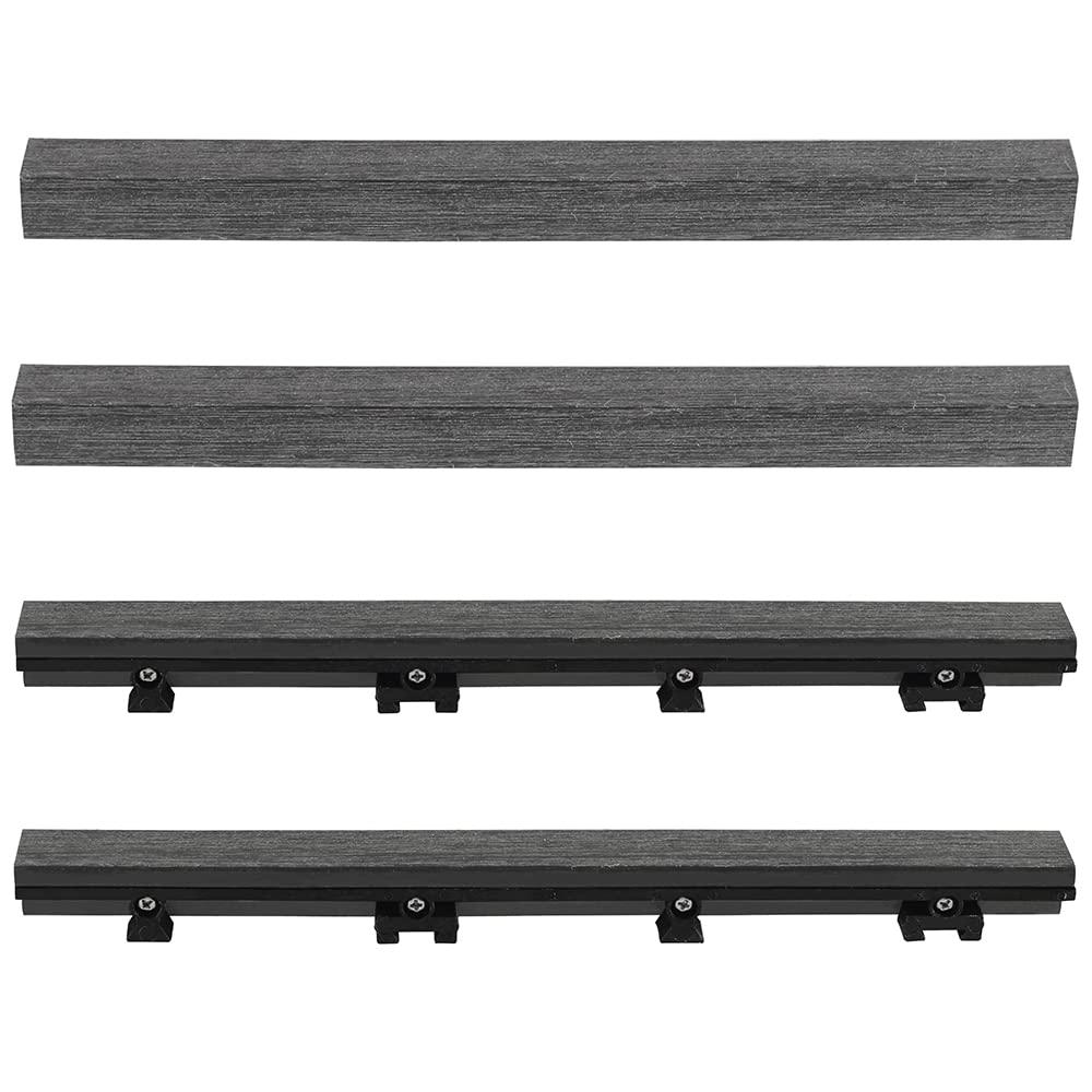 12" x 1" Composite Interlocking Deck Side Trim