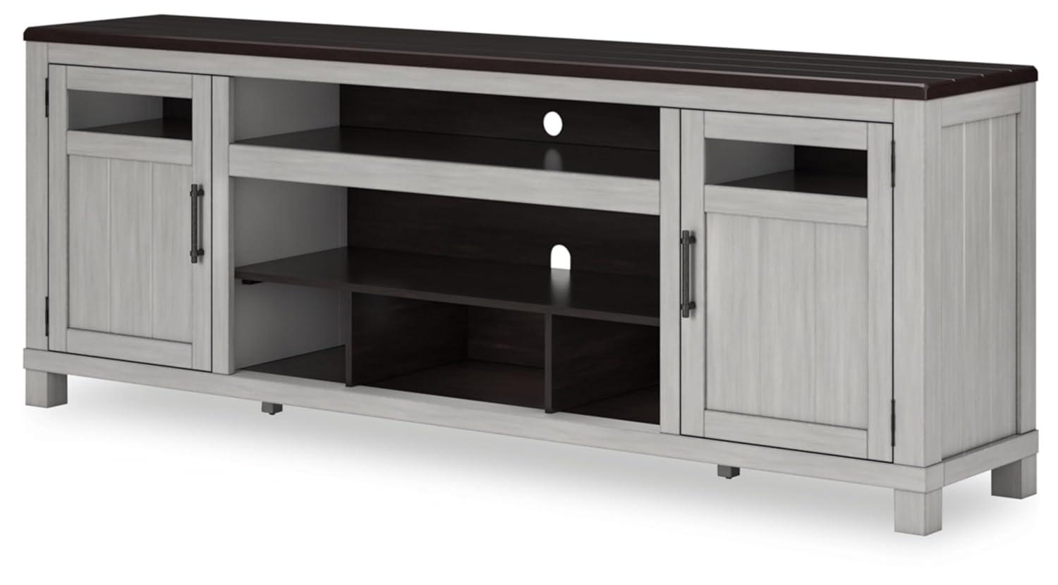 Signature Design by Ashley Darborn Gray & Brown 88" TV Stand for TVs up to 101"