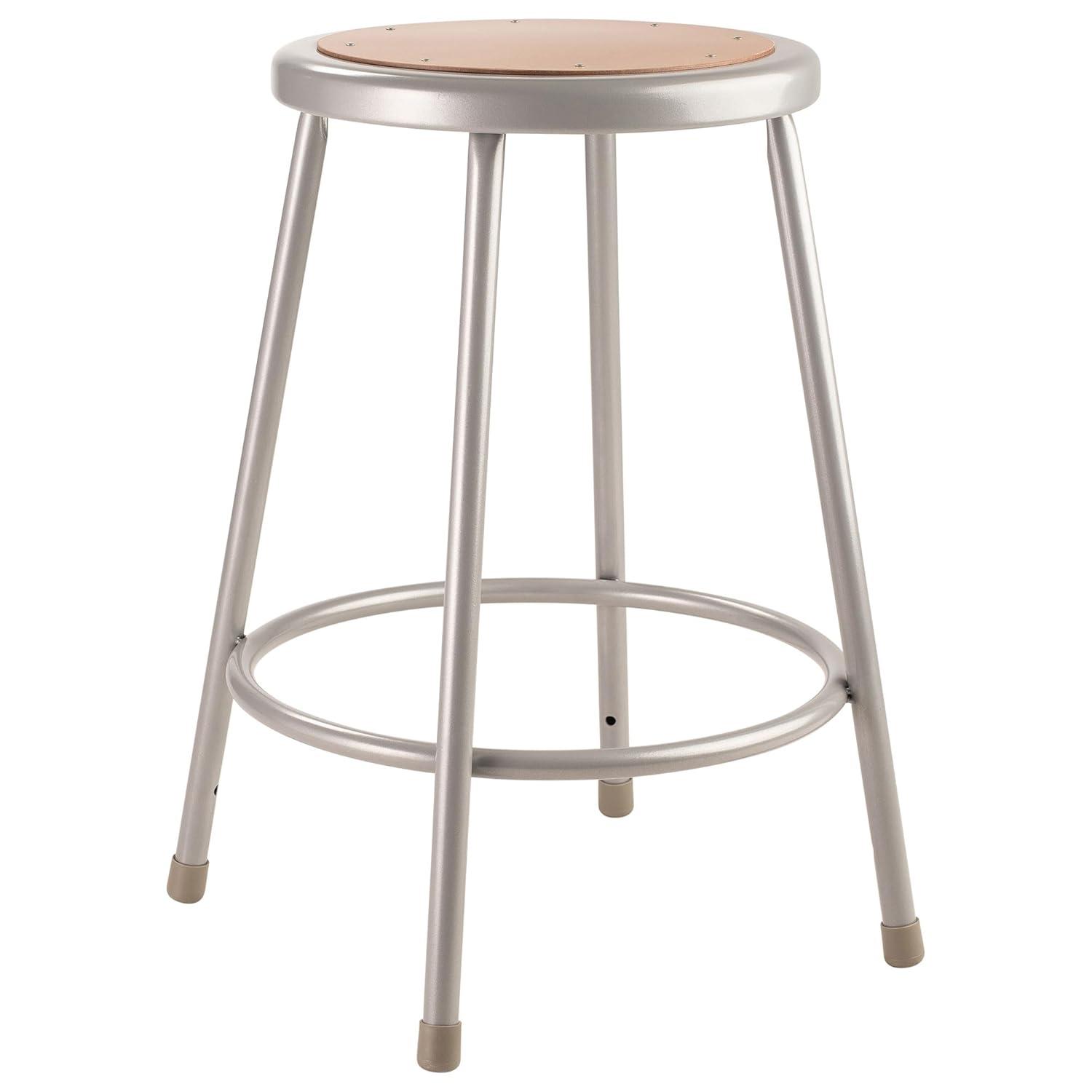 6200 Series Ergonomic Industrial Stool with Footring