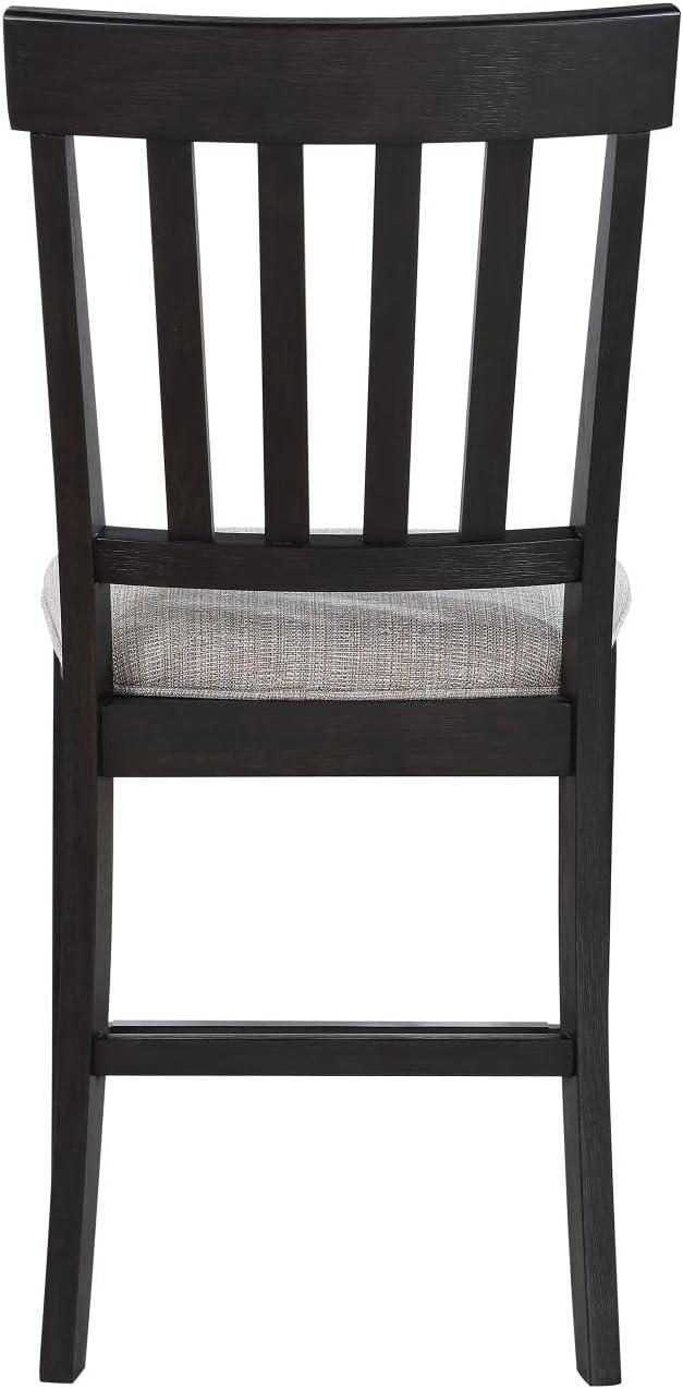 Slat Back Side Chair in Gray