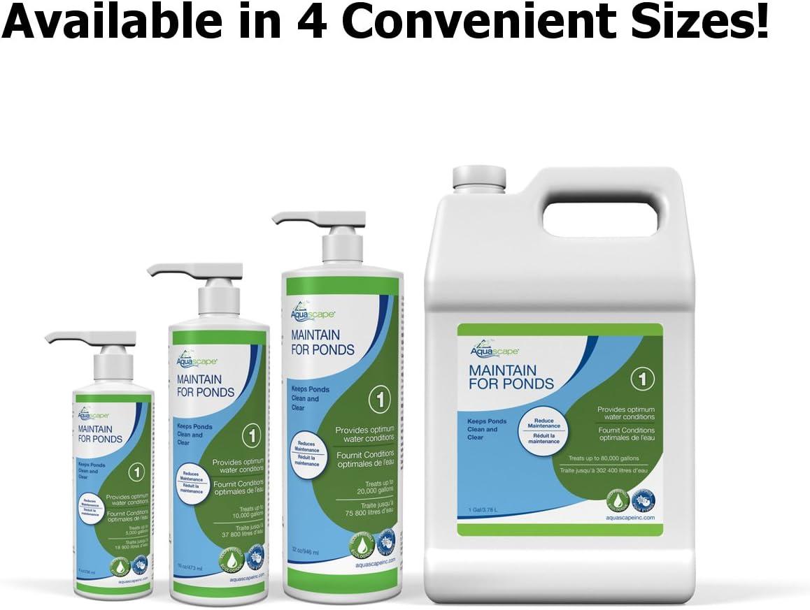 Aquascape MAINTAIN For Ponds No Power Source Required / Manual Algae Control