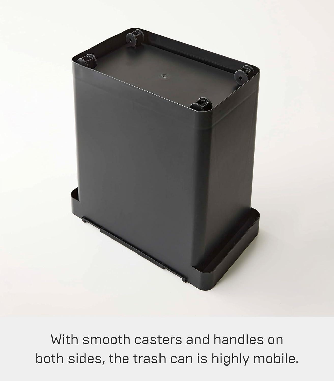 Yamazaki Home Tower 6.6 Manual Lift Trash Can