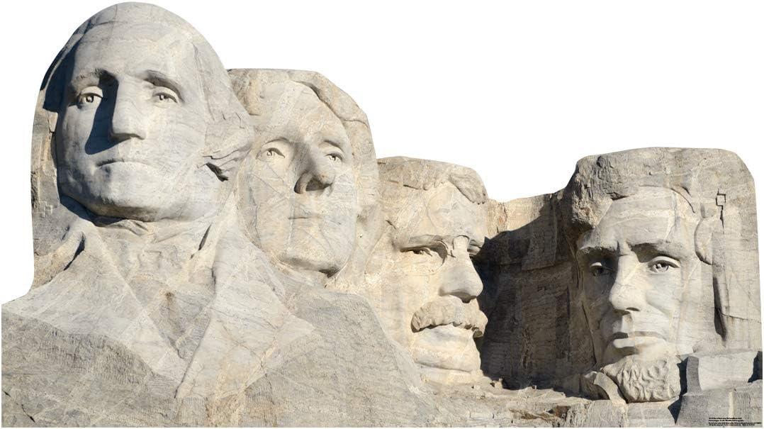Advanced Graphics 1929 42 x 76 in. Mount Rushmore National Monument Cardboard Standup