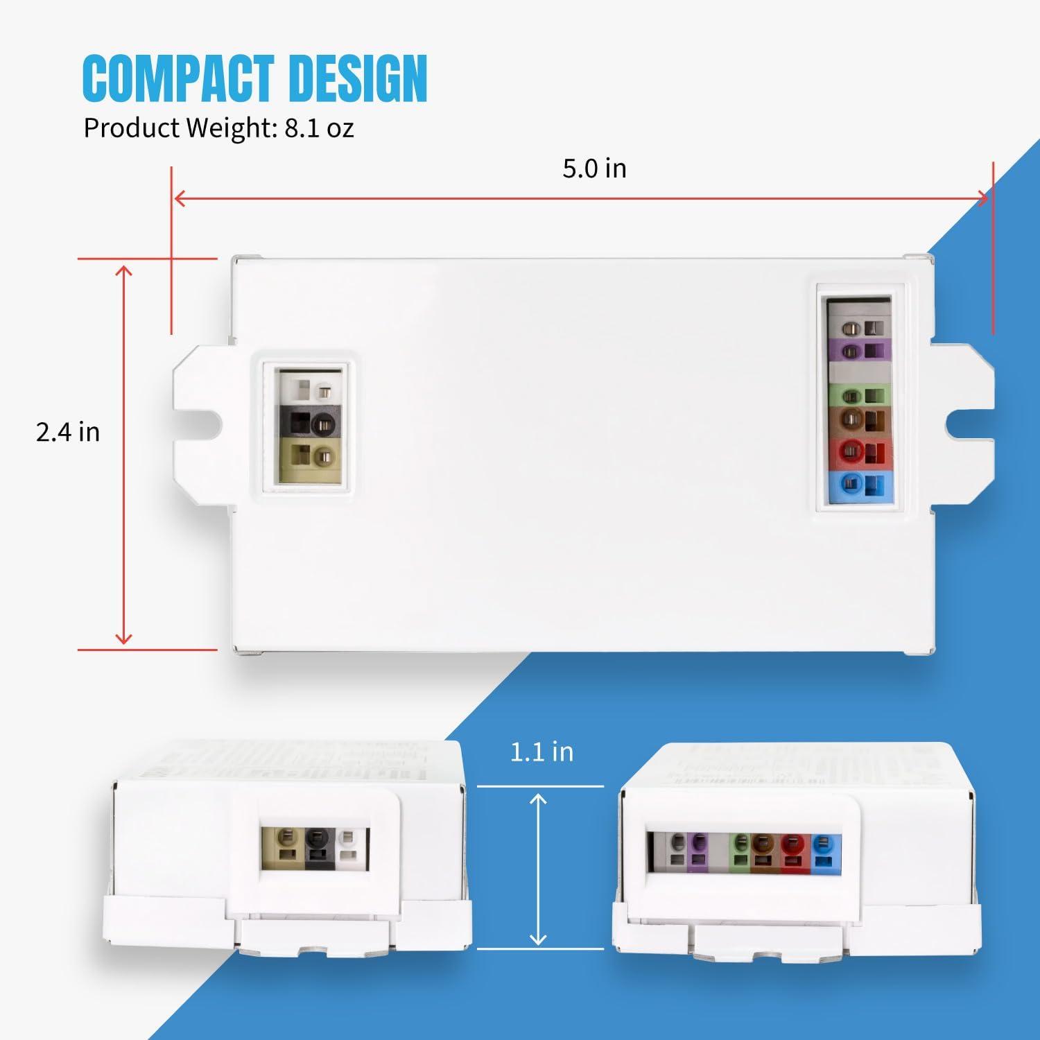 Osram 40W White Compact Dimmable LED Driver