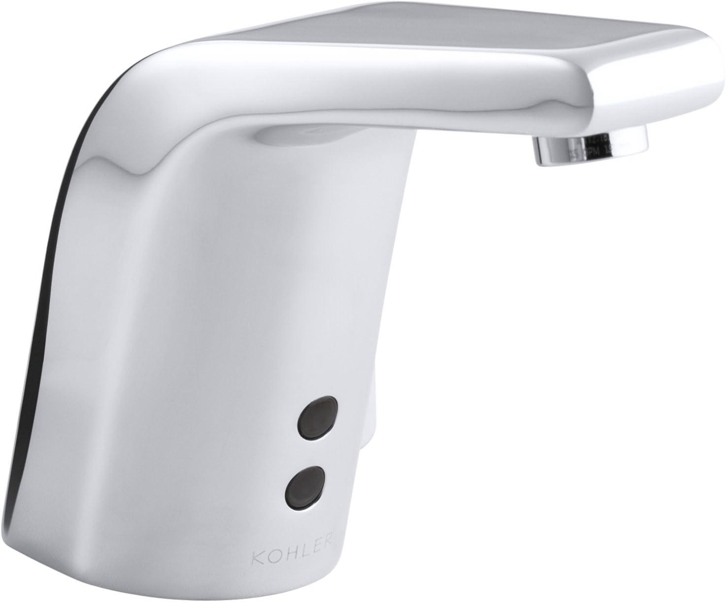 Hybrid Energy Touchless Chrome Bathroom Faucet with Insight Technology