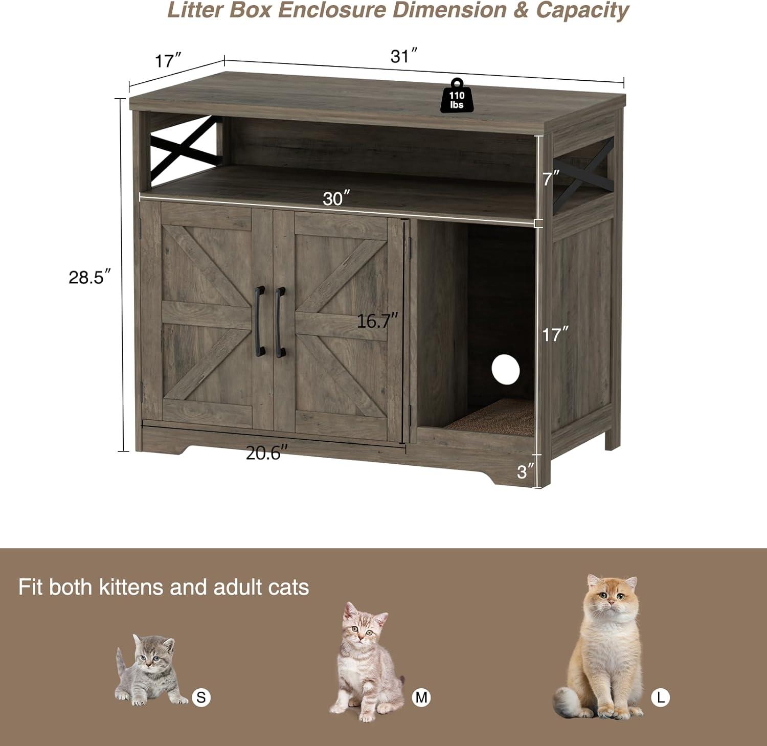 Archie & Oscar™ Cat Litter Box Enclosure