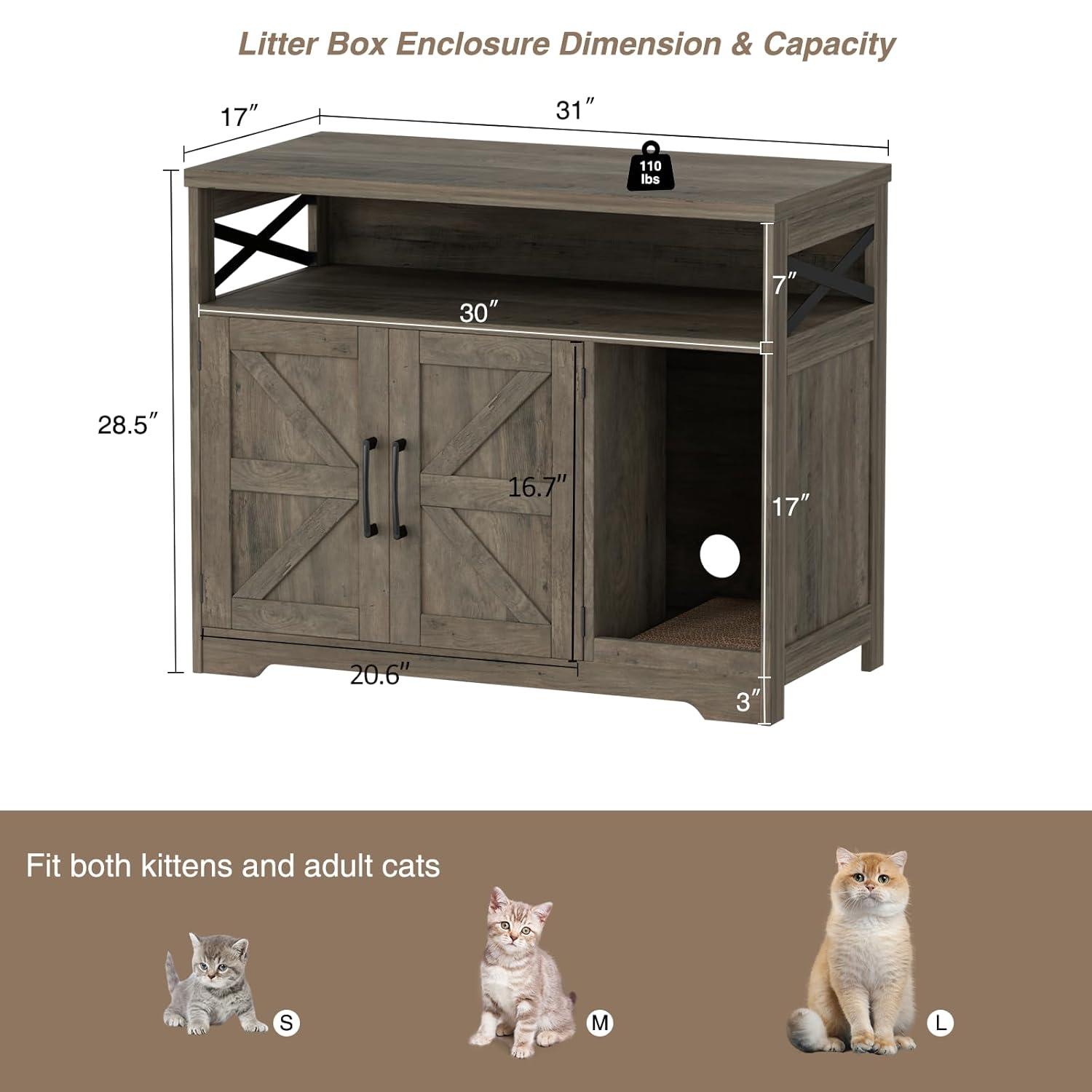 Archie & Oscar™ Cat Litter Box Enclosure