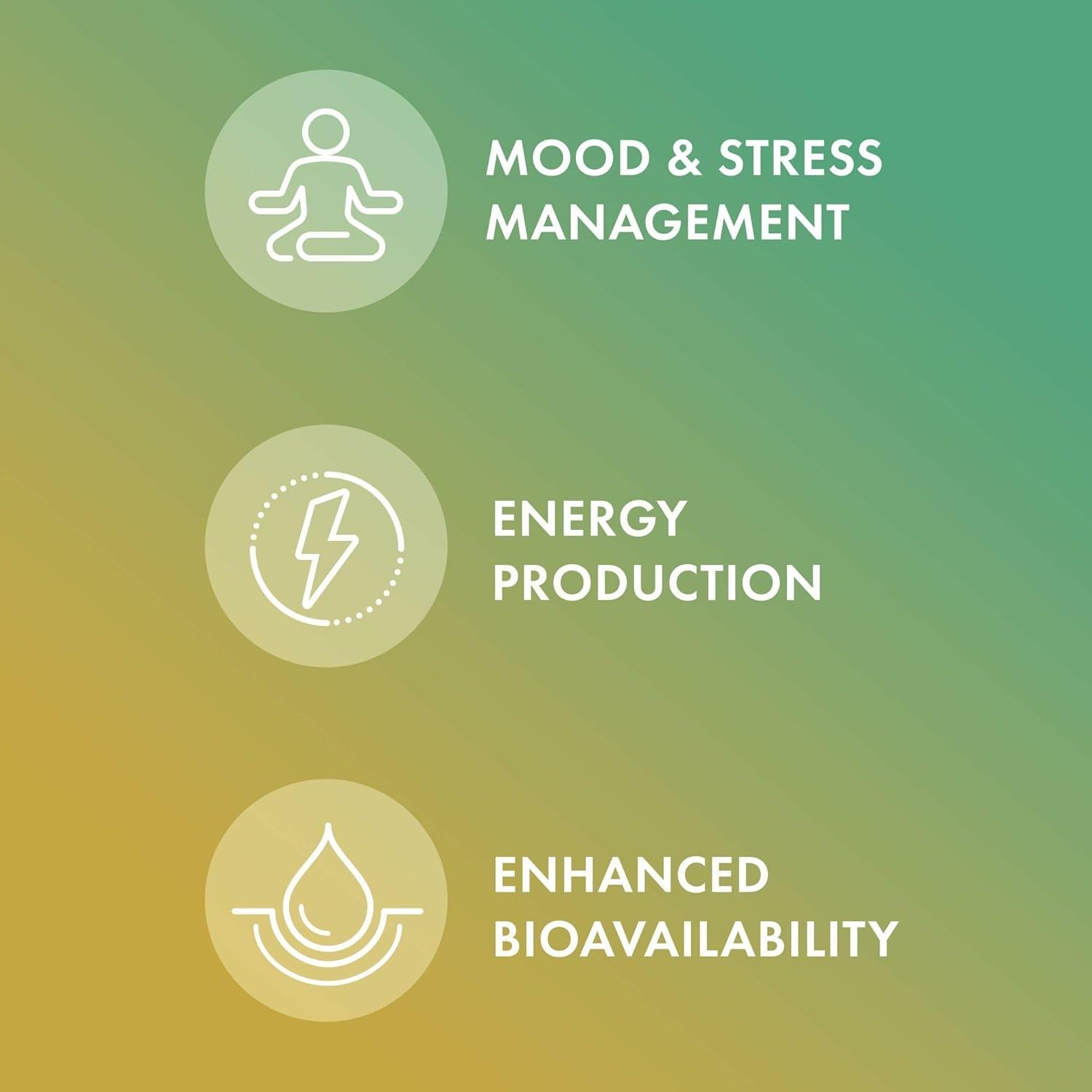 Dr. Mercola Vitamin B Complex, 90 Servings (180 Capsules), with Benfotiamine, Dietary Supplement, Supports Energy Production, Non-GMO