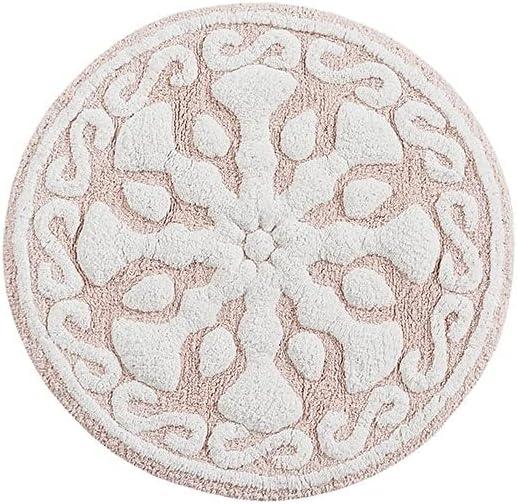 Madison Park Casablanca Medallion Cotton Tufted Bath Rug