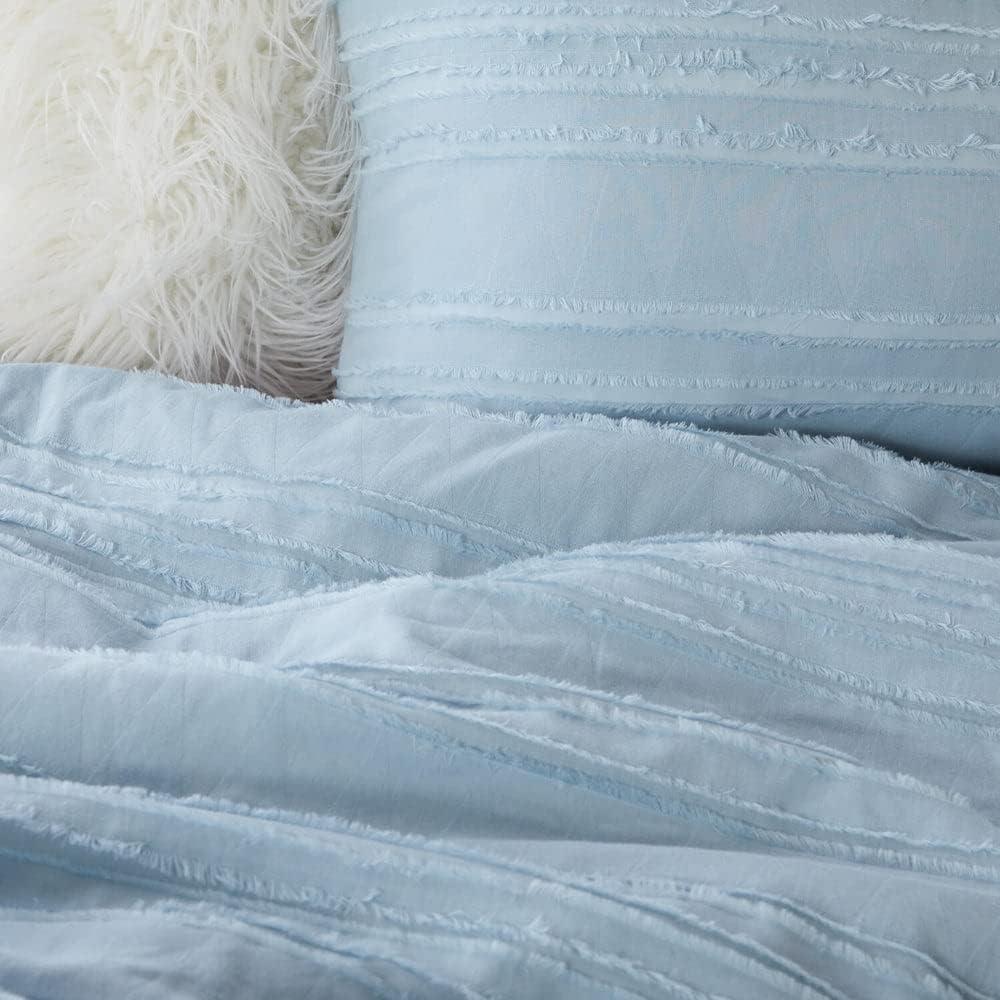 Juliette Eyelash Fringe Comforter and Sham Set