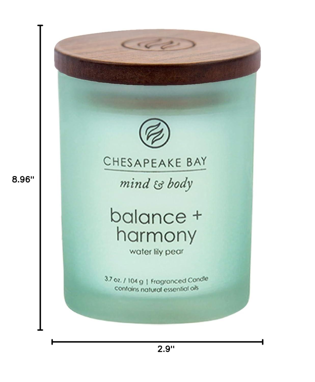 CodYinFI Peace + Tranquility, Balance + Harmony, Serenity + Calm Scented Candle Gift Set, Small Jar (3-Pack), Assorted