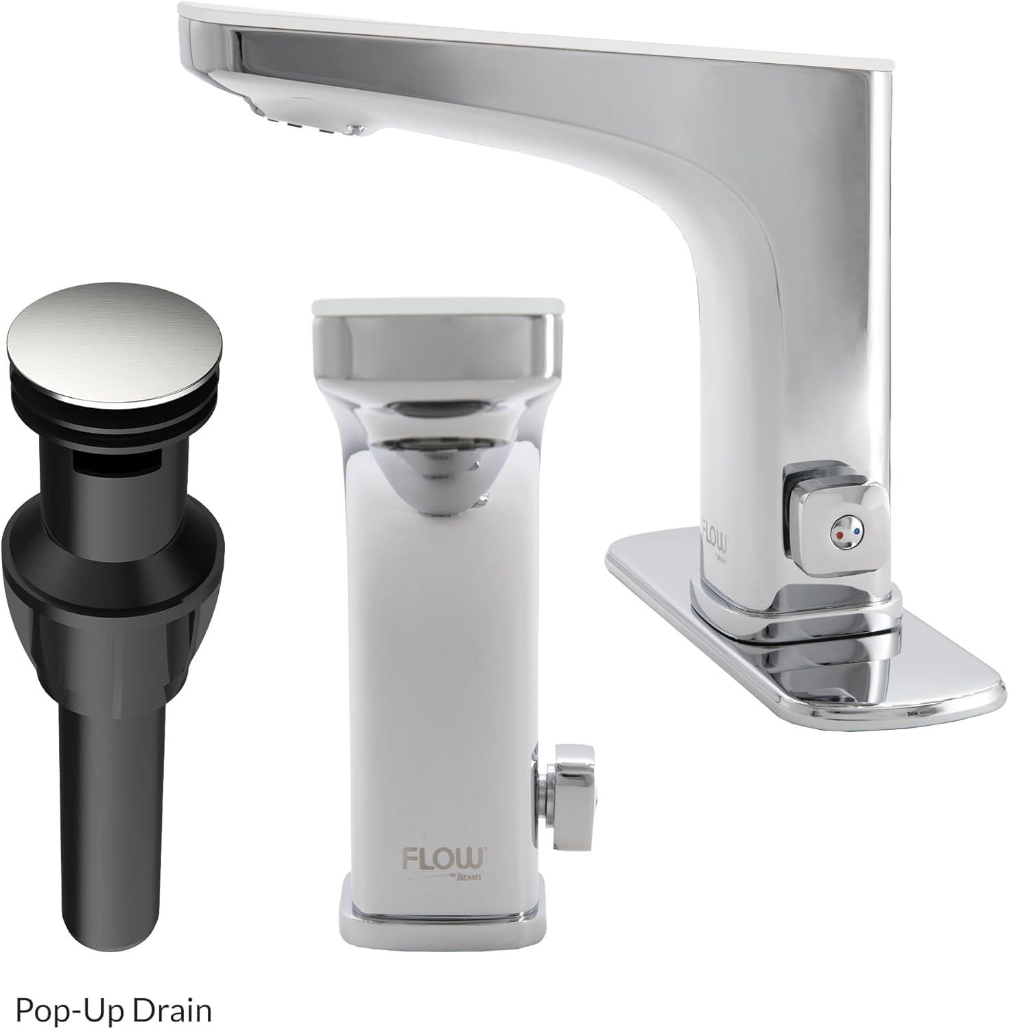 Centerset Single-handle Bathroom Faucet with Drain Assembly