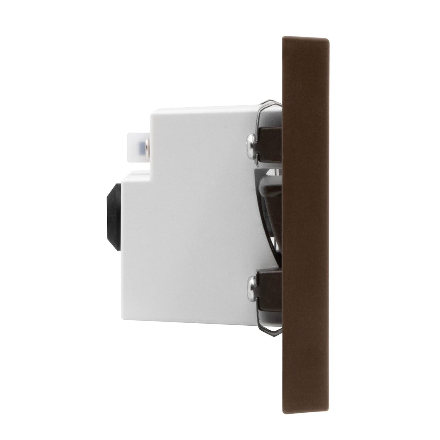 Maxxima Horizontal LED Step Light, Indoor/Outdoor Stair Light, 3 CCT Color Selectable 3000K, 4000K, 5000K, 50 Lumens, Oil Rubbed Bronze, 2-Pack